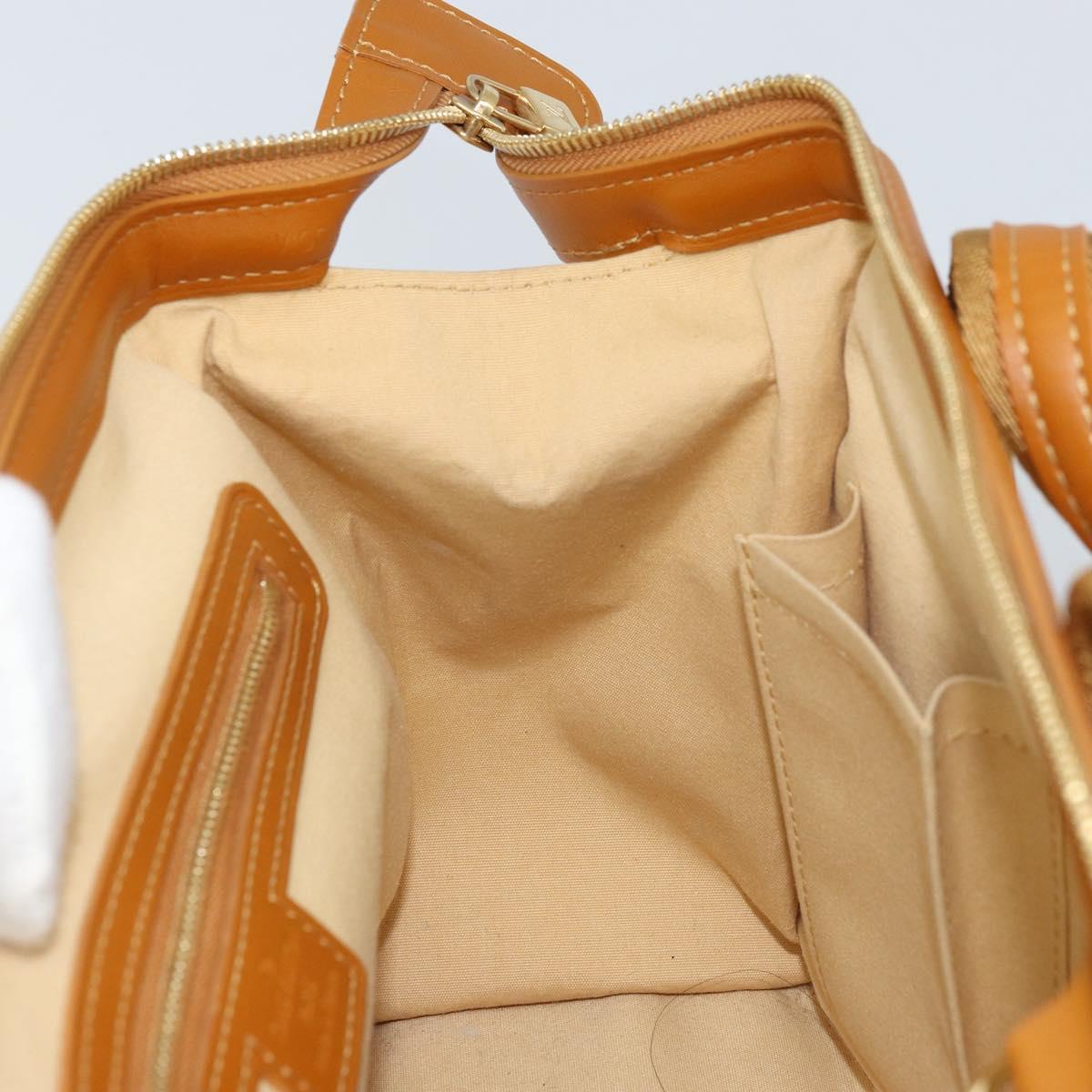 LOUIS VUITTON Monogram Mini Josephine PM Hand Bag Beige M92416 LV Auth ep13713