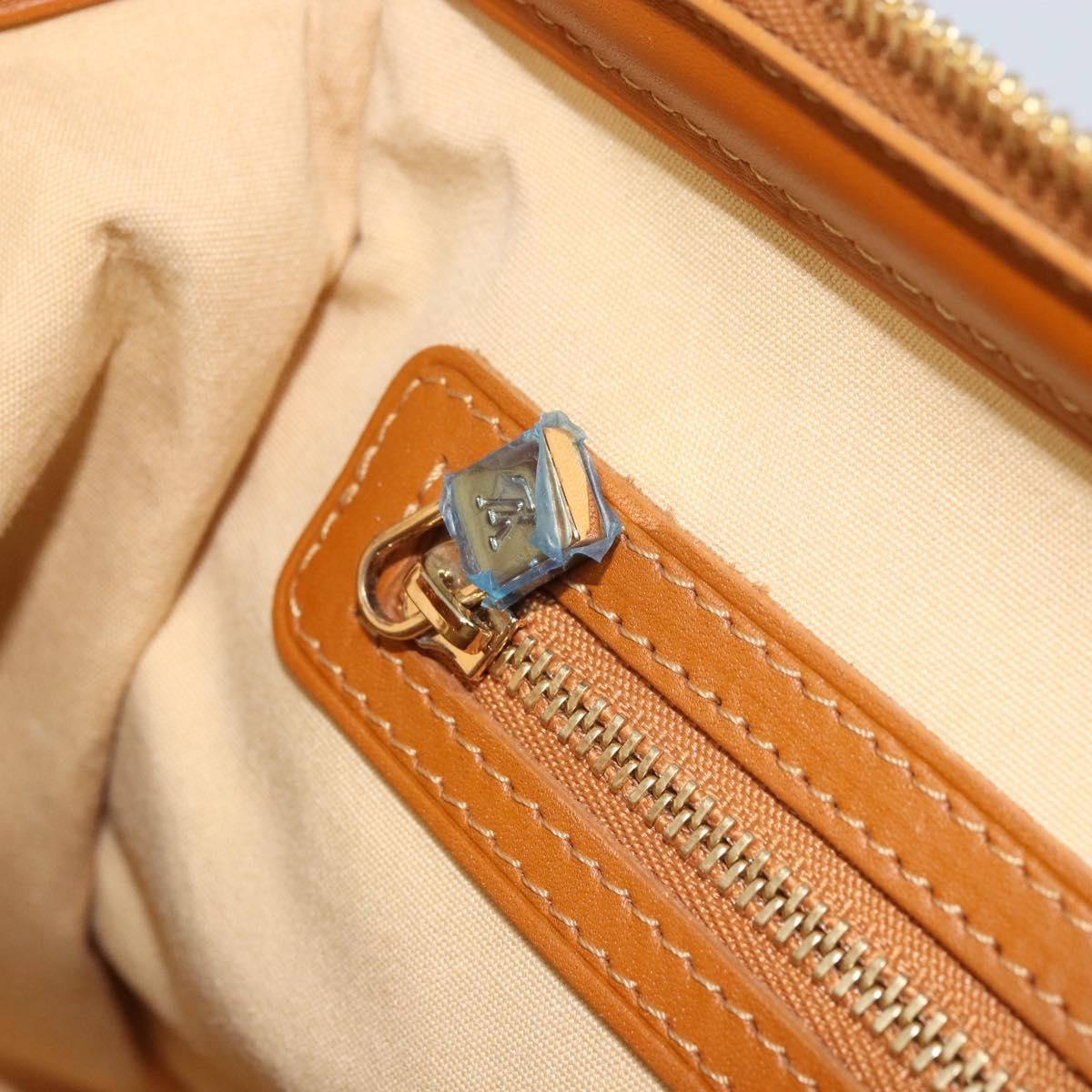 LOUIS VUITTON Monogram Mini Josephine PM Hand Bag Beige M92416 LV Auth ep13713
