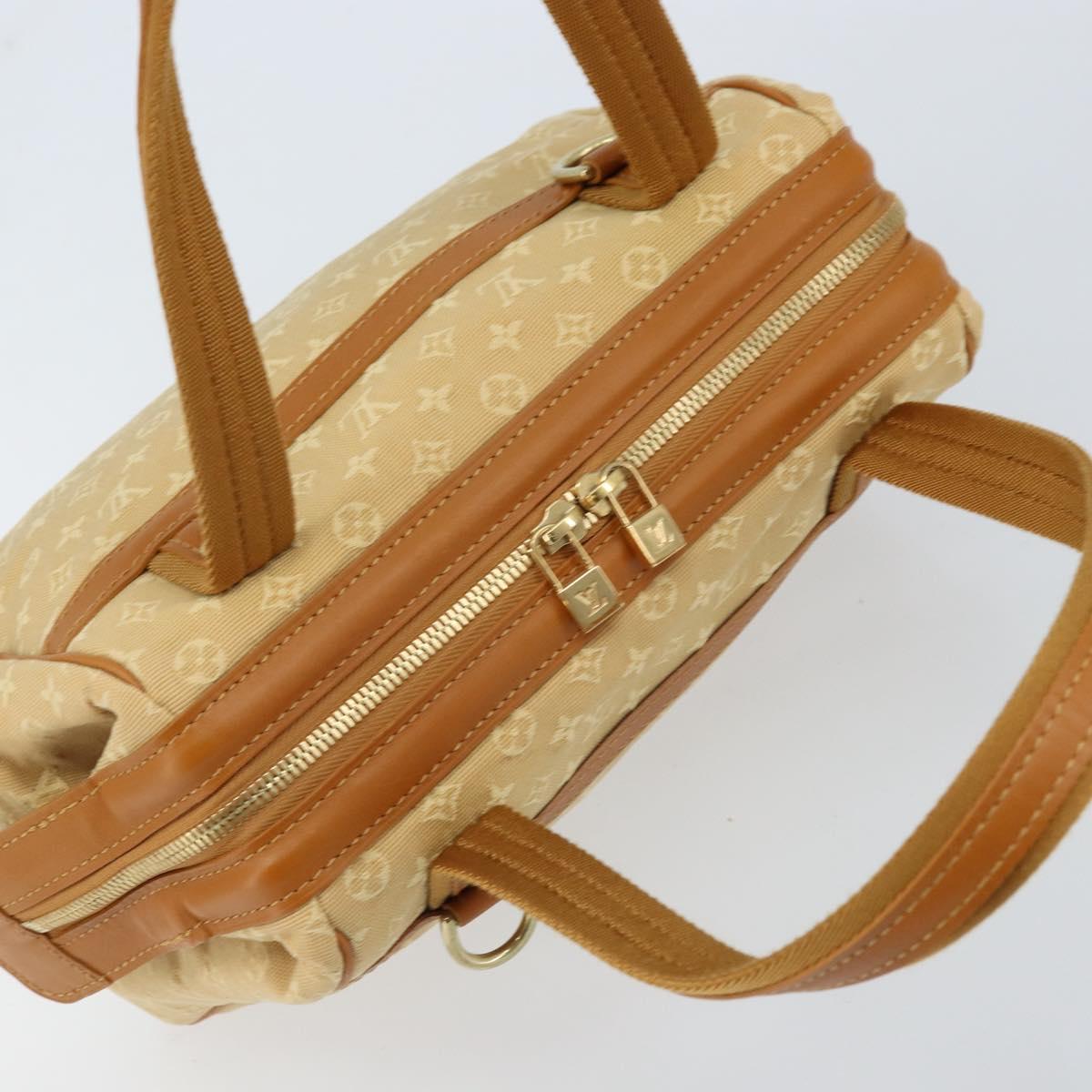 LOUIS VUITTON Monogram Mini Josephine PM Hand Bag Beige M92416 LV Auth ep13713