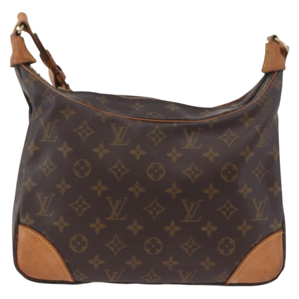 LOUIS VUITTON Monogram Boulogne 30 Shoulder Bag M51265 LV Auth ep13724