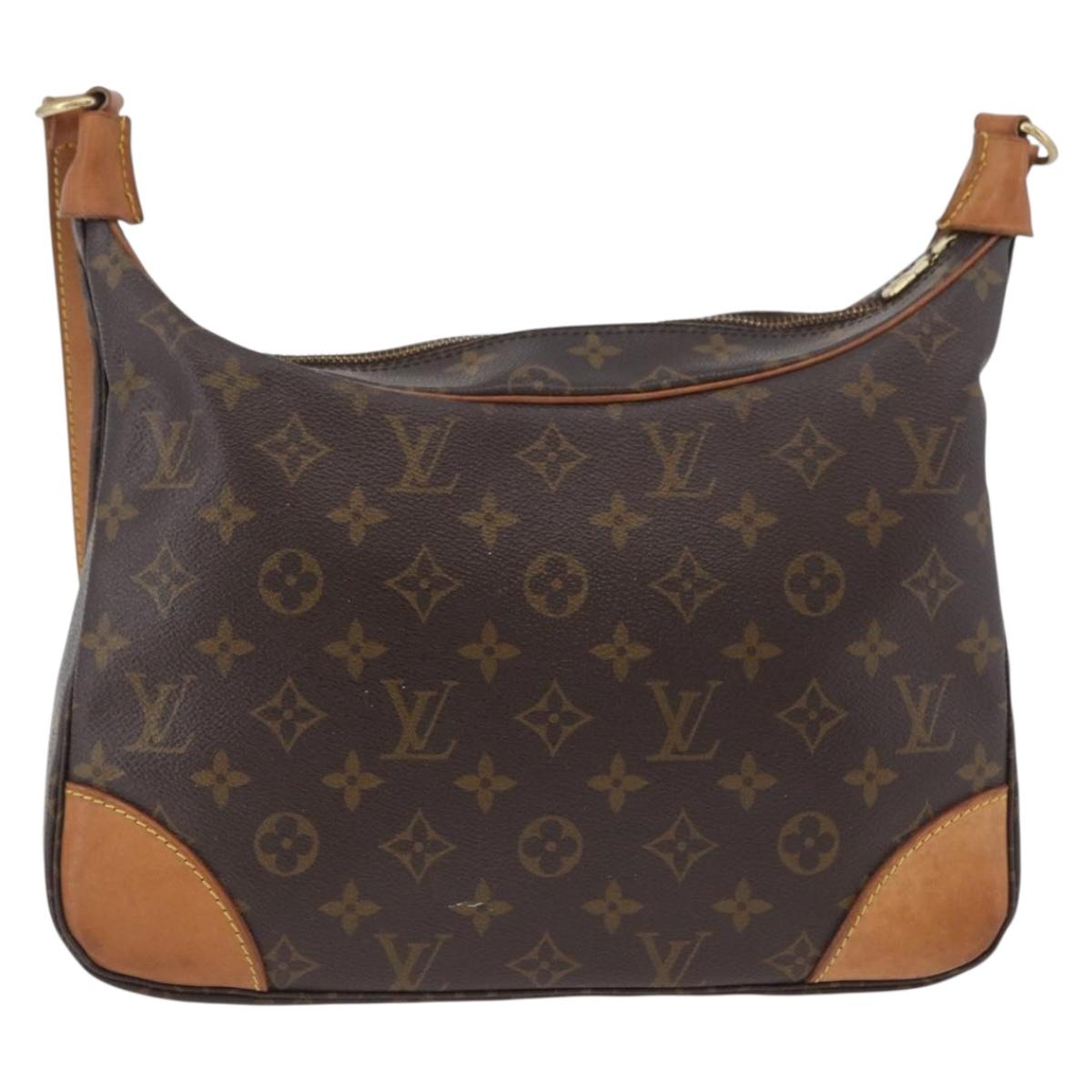 LOUIS VUITTON Monogram Boulogne 30 Shoulder Bag M51265 LV Auth ep13724