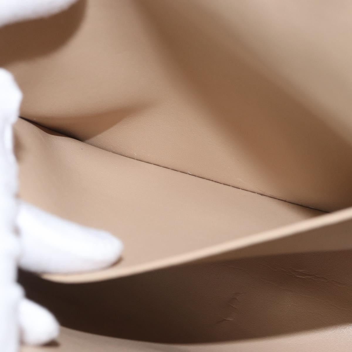 LOUIS VUITTON Monogram Vernis Thompson Street Bag Beige M91301 LV Auth ep13743A