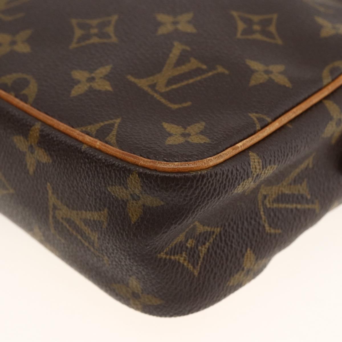 LOUIS VUITTON Monogram Compiegne 23 Clutch Bag M51847 LV Auth ep13753