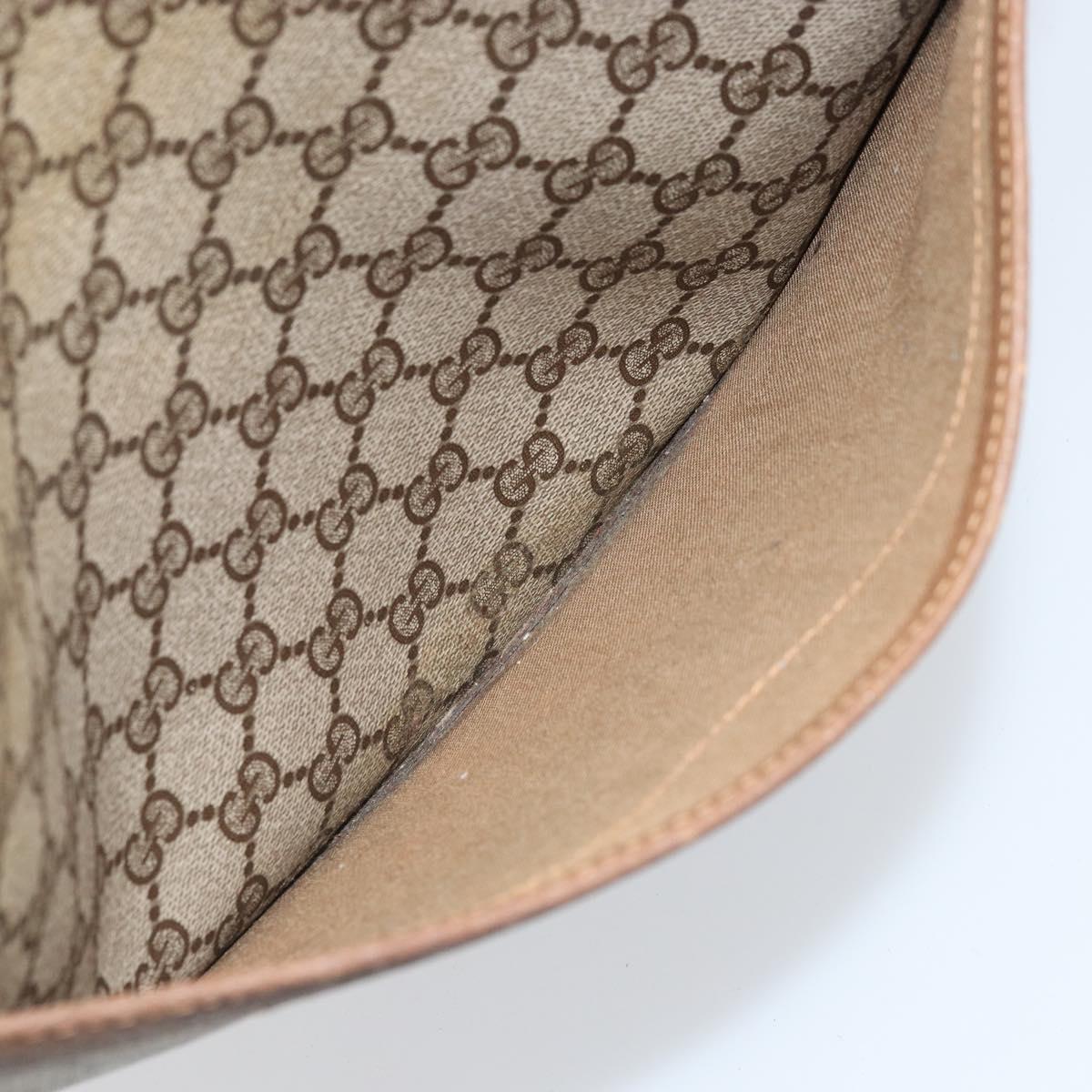 GUCCI GG Supreme Web Sherry Line Tote Bag PVC Beige 39 02 003 Auth ep13759