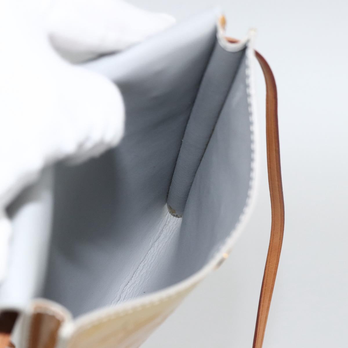 LOUIS VUITTON Monogram Vernis Kenmare Shoulder Bag Gris M91060 LV Auth ep13763