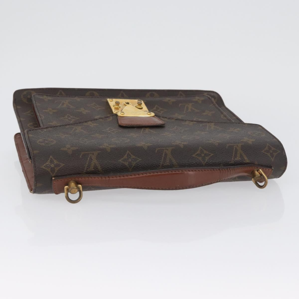 LOUIS VUITTON Monogram Monceau 28 Hand Bag M51185 LV Auth ep13764