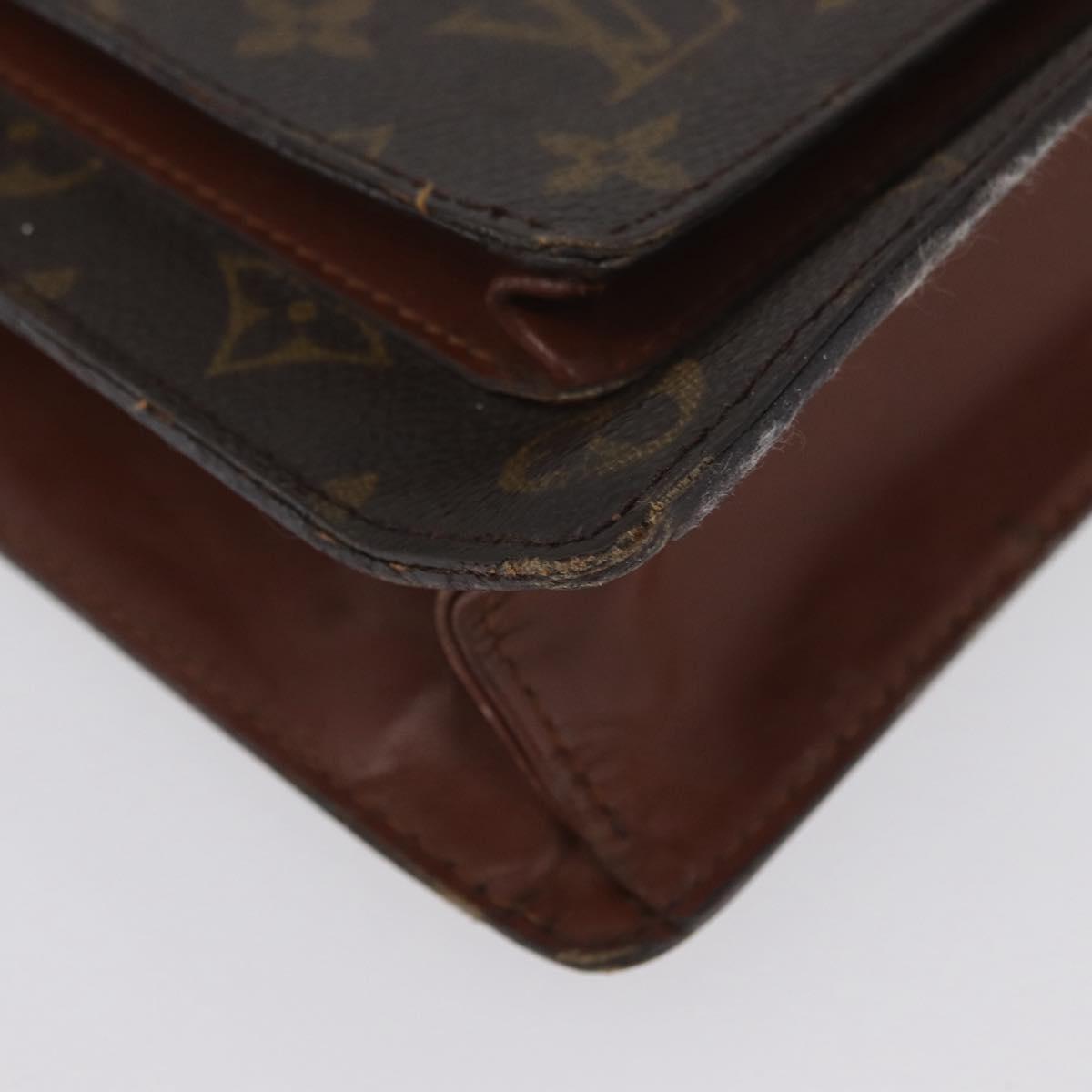 LOUIS VUITTON Monogram Monceau 28 Hand Bag M51185 LV Auth ep13764