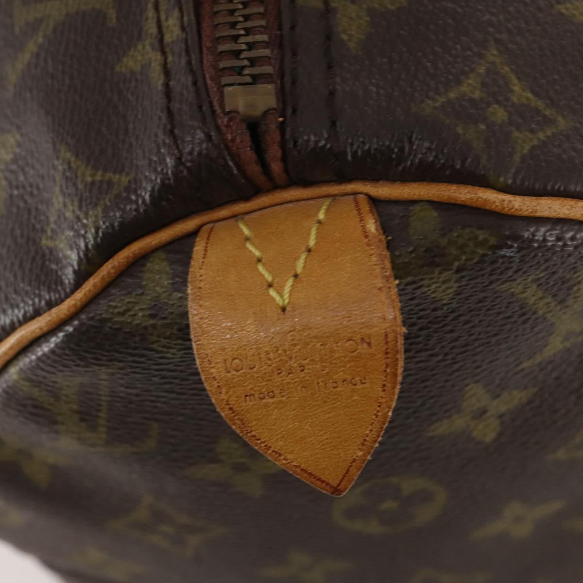 LOUIS VUITTON Monogram Speedy 40 Hand Bag M41522 LV Auth ep13768