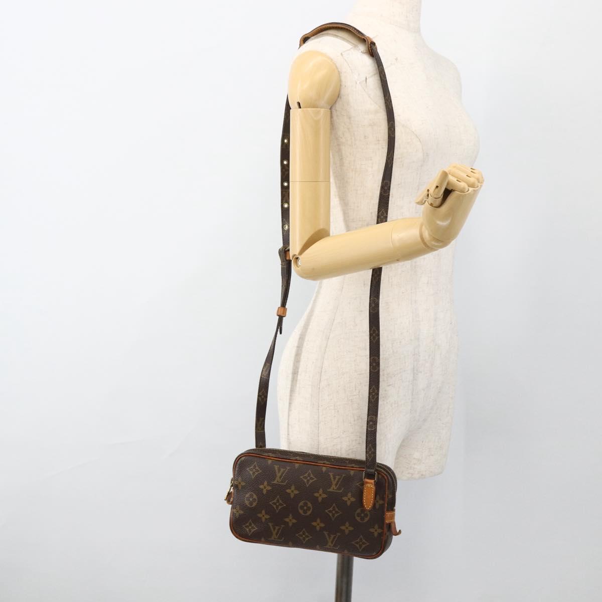 LOUIS VUITTON Monogram Marly Bandouliere Shoulder Bag M51828 LV Auth ep13787