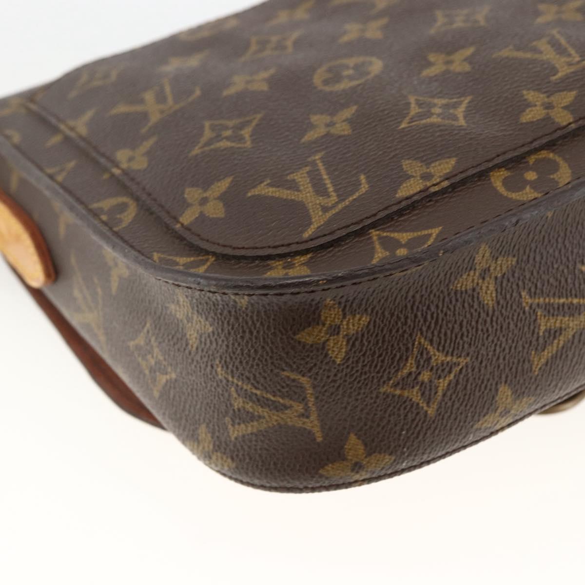LOUIS VUITTON Monogram Saint Cloud GM Shoulder Bag M51242 LV Auth ep13803
