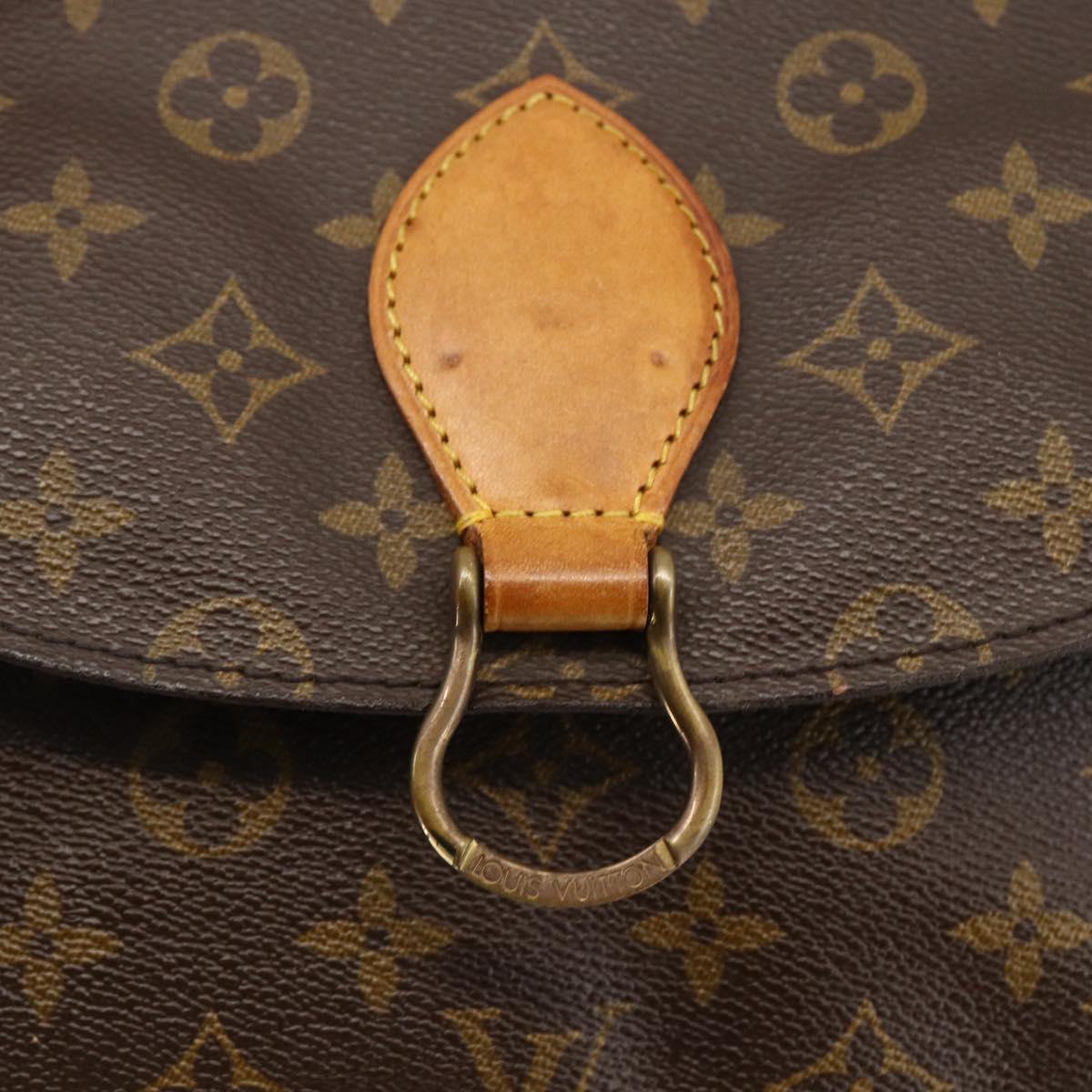 LOUIS VUITTON Monogram Saint Cloud GM Shoulder Bag M51242 LV Auth ep13803