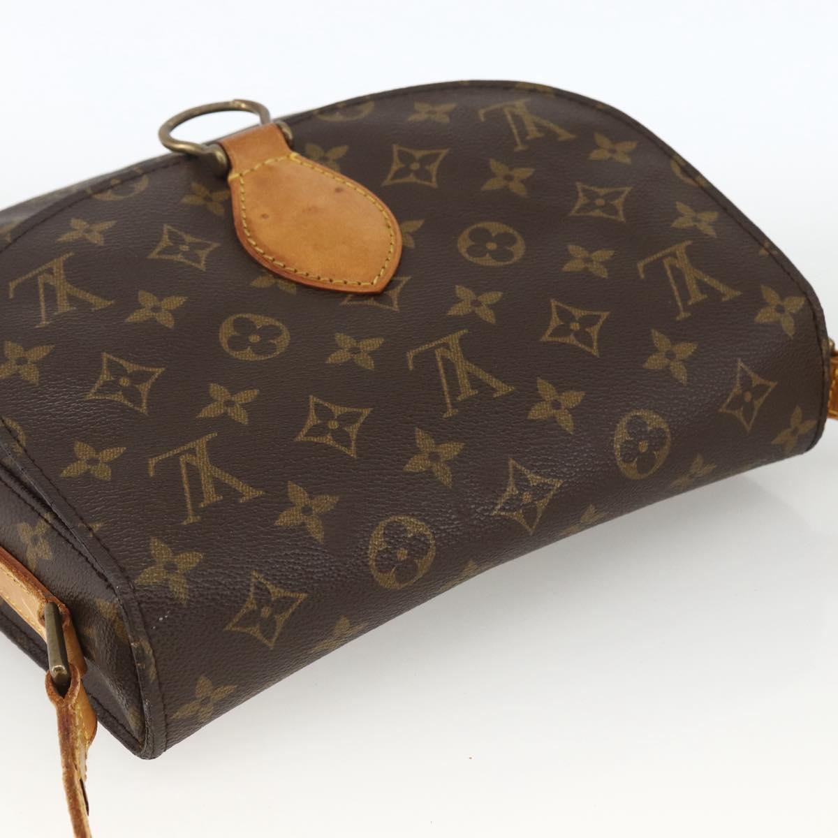 LOUIS VUITTON Monogram Saint Cloud GM Shoulder Bag M51242 LV Auth ep13803