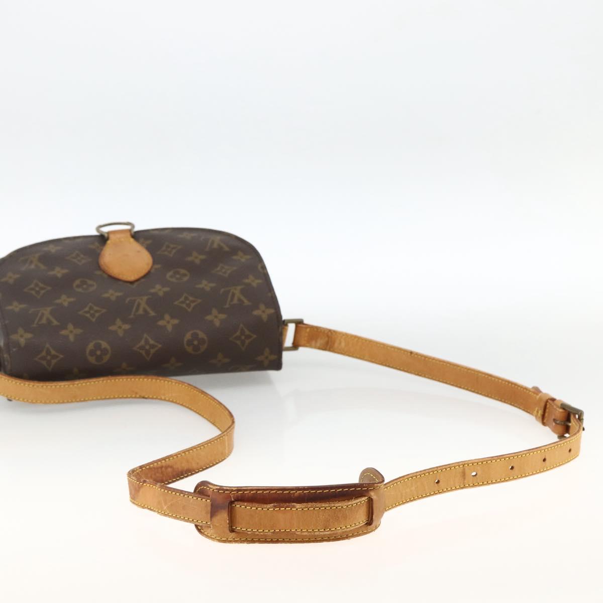 LOUIS VUITTON Monogram Saint Cloud GM Shoulder Bag M51242 LV Auth ep13803