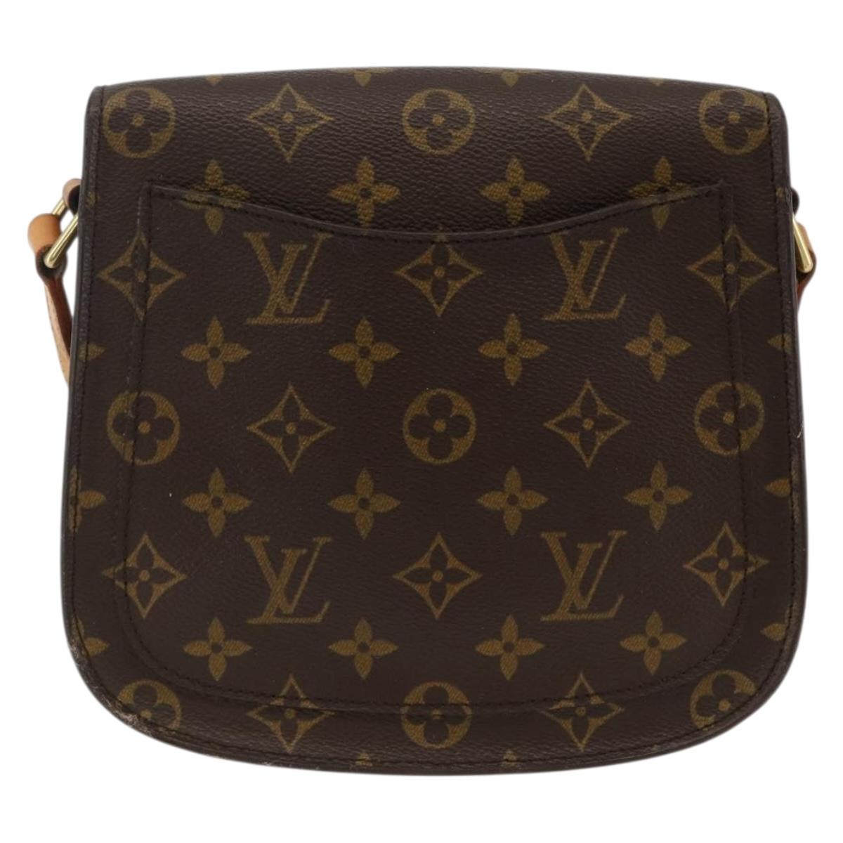 LOUIS VUITTON Monogram Saint Cloud MM Shoulder Bag M51243 LV Auth ep13805