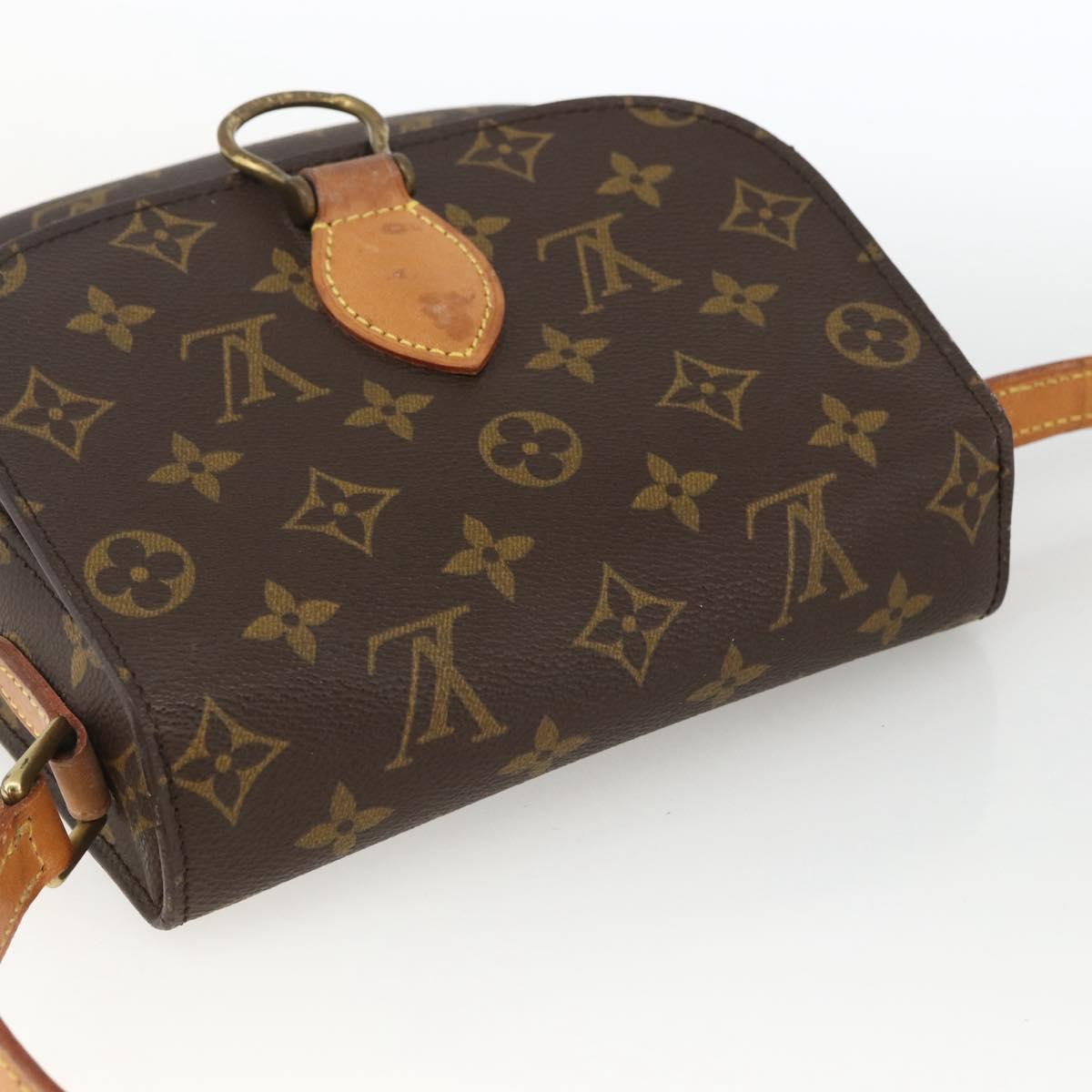 LOUIS VUITTON Monogram Saint Cloud MM Shoulder Bag M51243 LV Auth ep13805