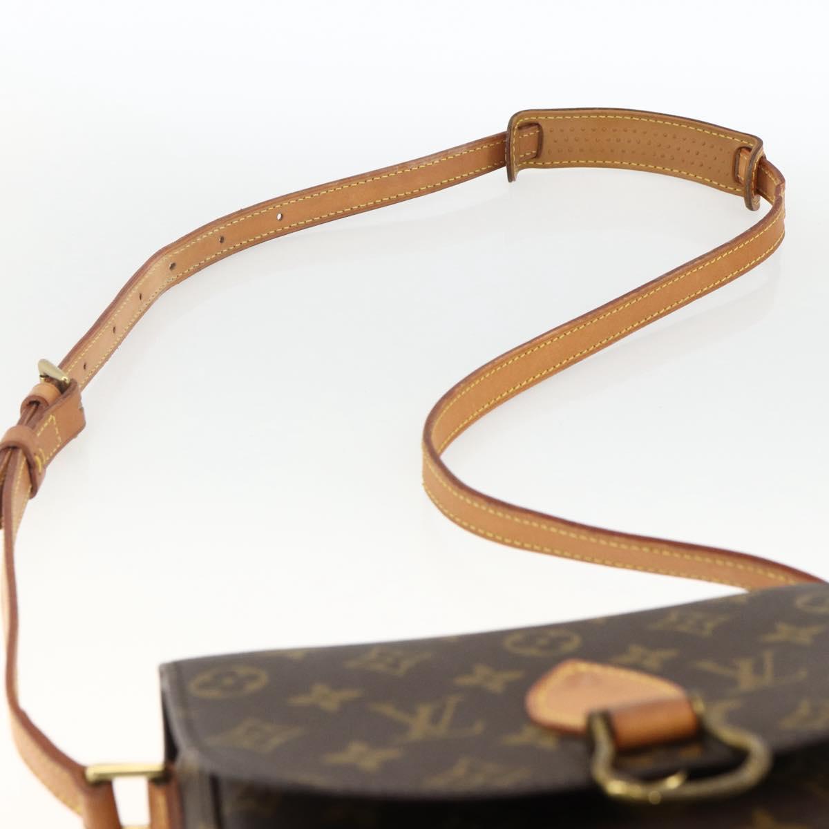 LOUIS VUITTON Monogram Saint Cloud MM Shoulder Bag M51243 LV Auth ep13805