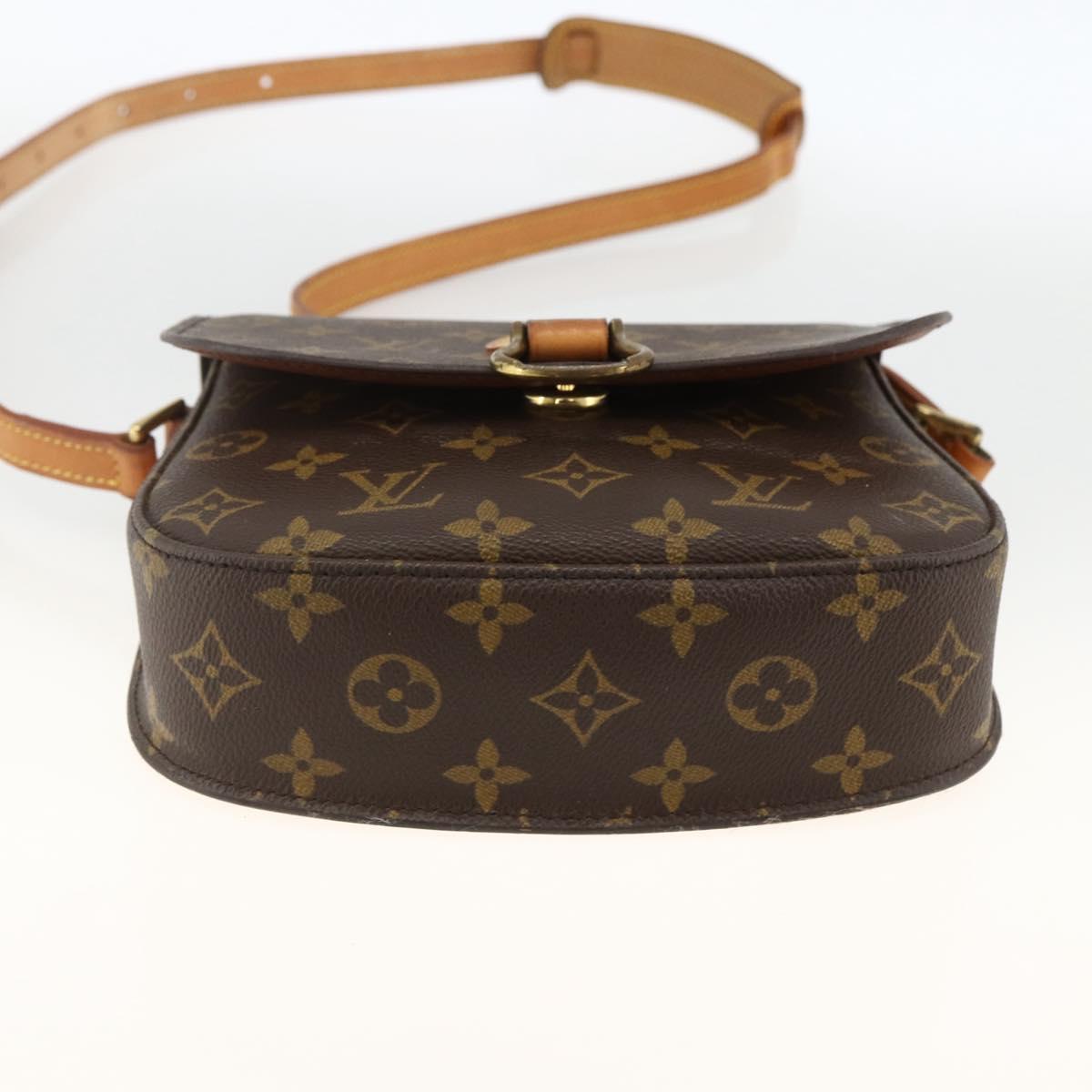 LOUIS VUITTON Monogram Saint Cloud MM Shoulder Bag M51243 LV Auth ep13805