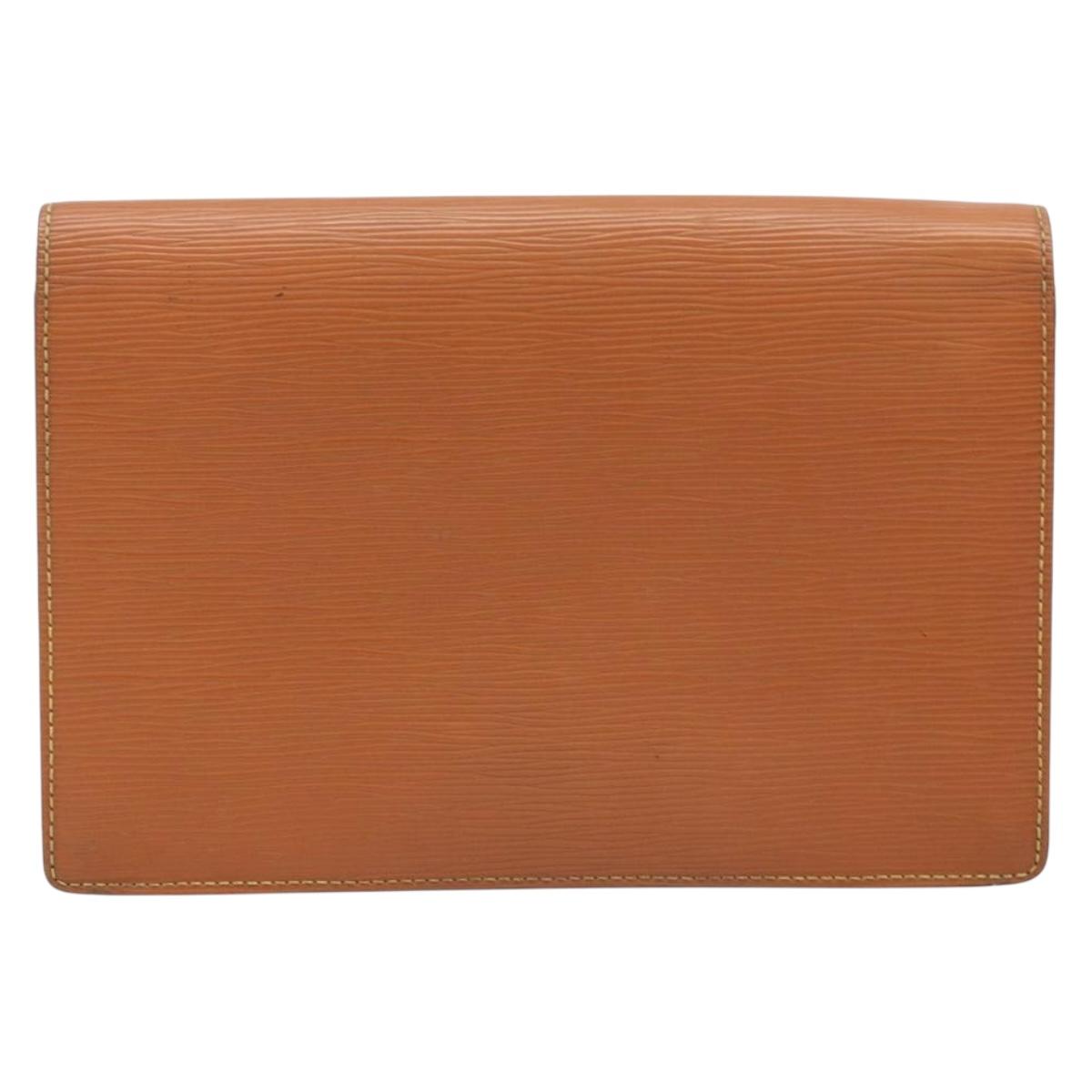 LOUIS VUITTON Epi Serie Dragonne Hand Bag Beige LV Auth ep13806