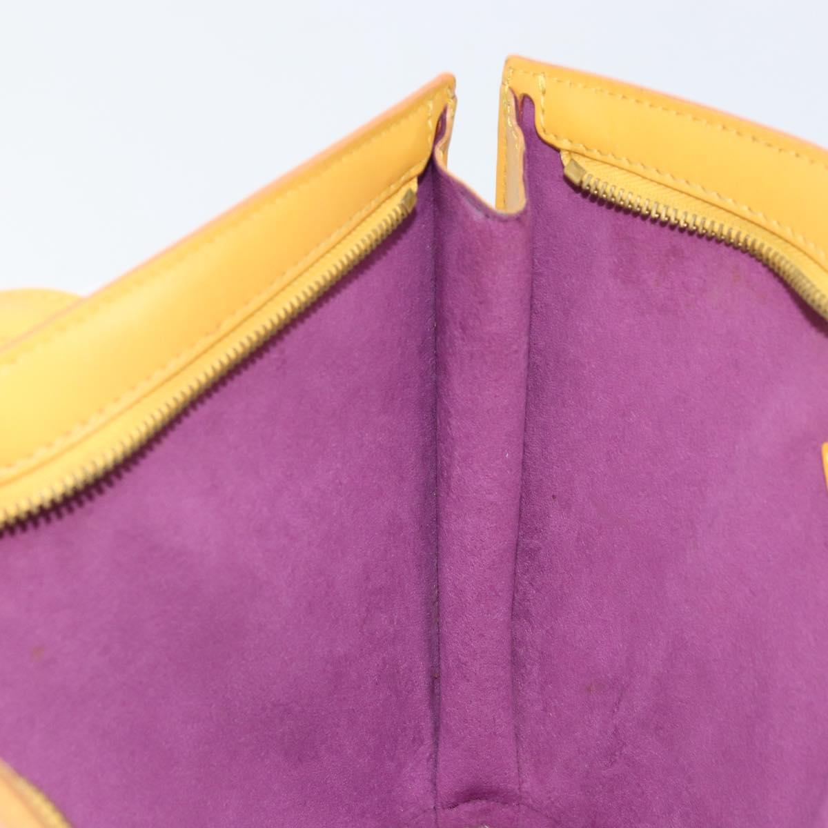 LOUIS VUITTON Epi Saint Jacques Shopping Bag Yellow M52269 LV Auth ep13813