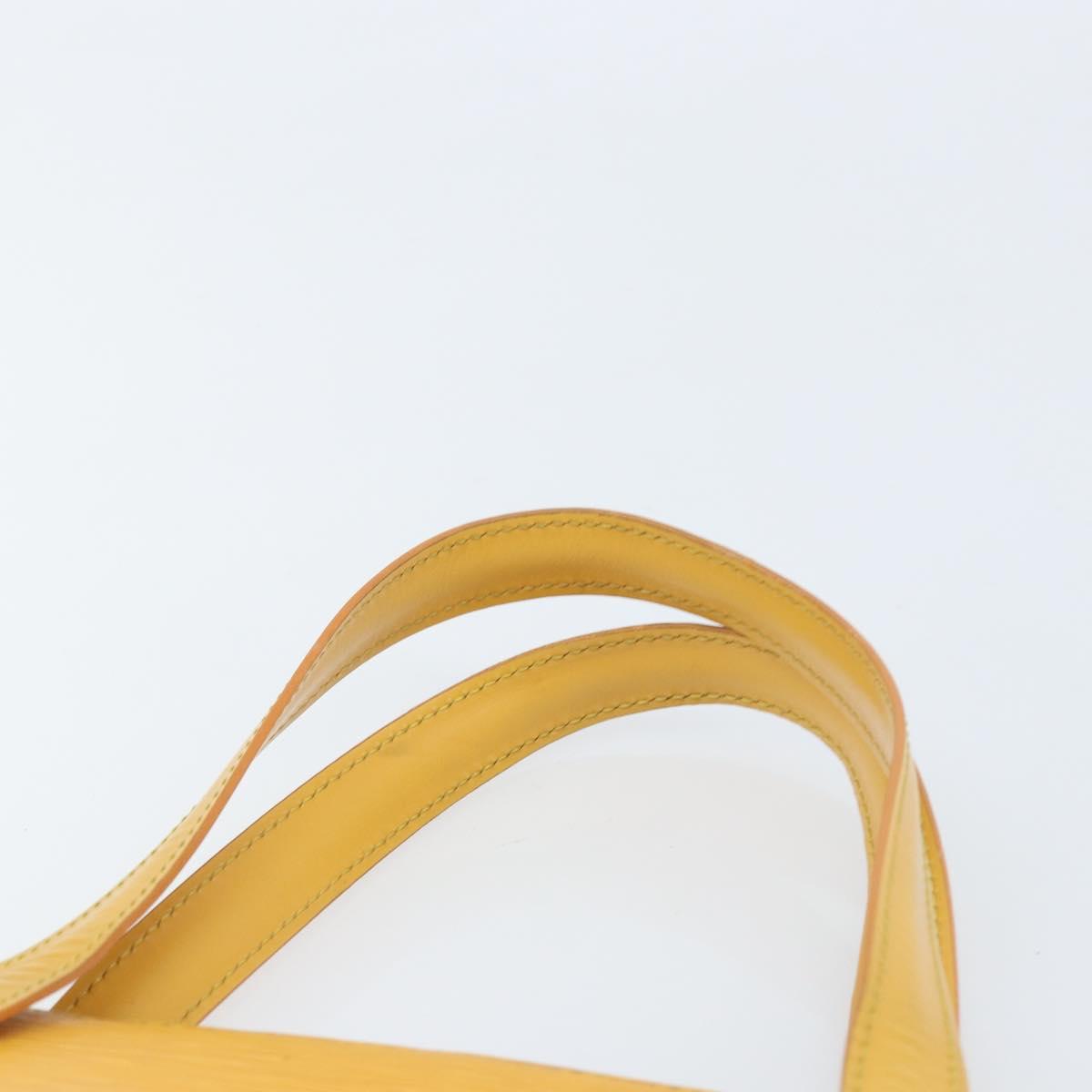 LOUIS VUITTON Epi Saint Jacques Shopping Bag Yellow M52269 LV Auth ep13813