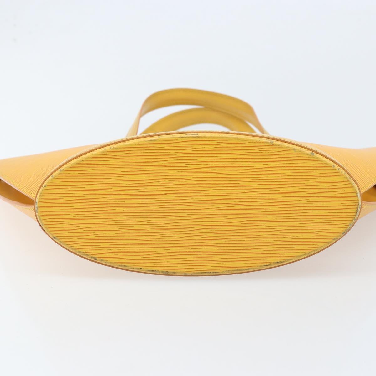 LOUIS VUITTON Epi Saint Jacques Shopping Bag Yellow M52269 LV Auth ep13813