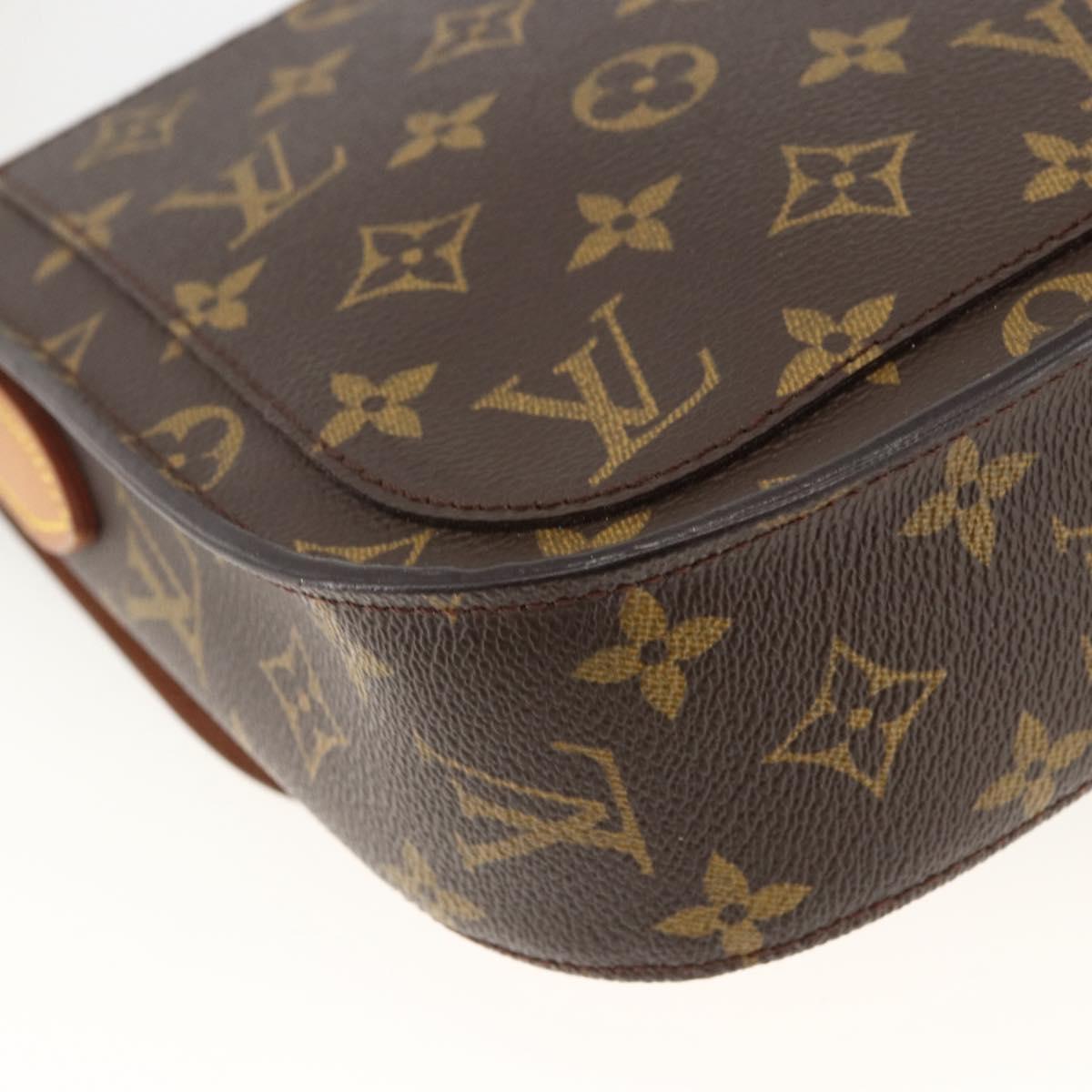 LOUIS VUITTON Monogram Saint Cloud GM Shoulder Bag M51242 LV Auth ep13816