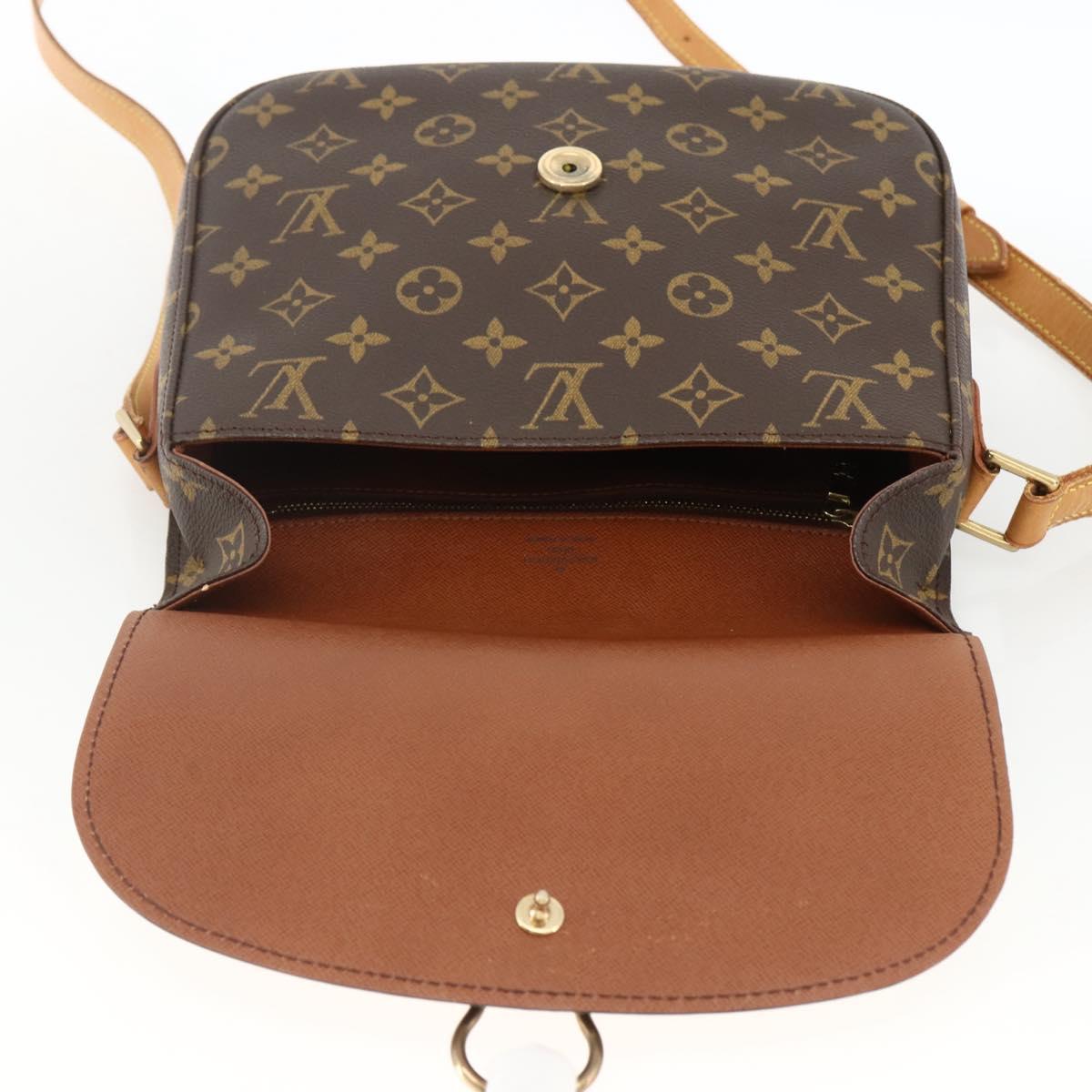 LOUIS VUITTON Monogram Saint Cloud GM Shoulder Bag M51242 LV Auth ep13816