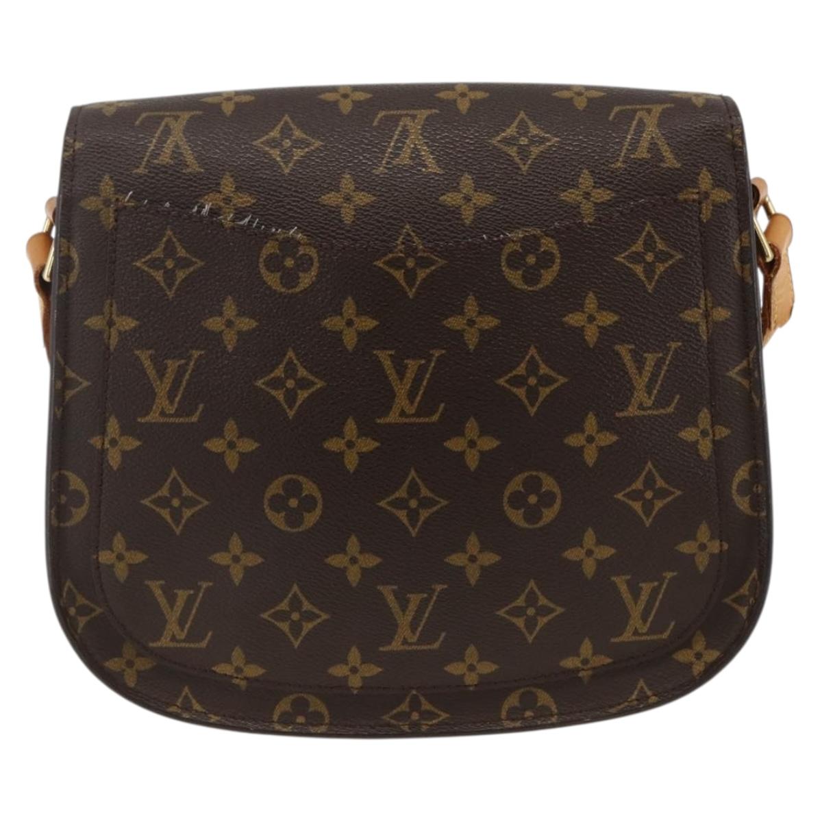 LOUIS VUITTON Monogram Saint Cloud GM Shoulder Bag M51242 LV Auth ep13816