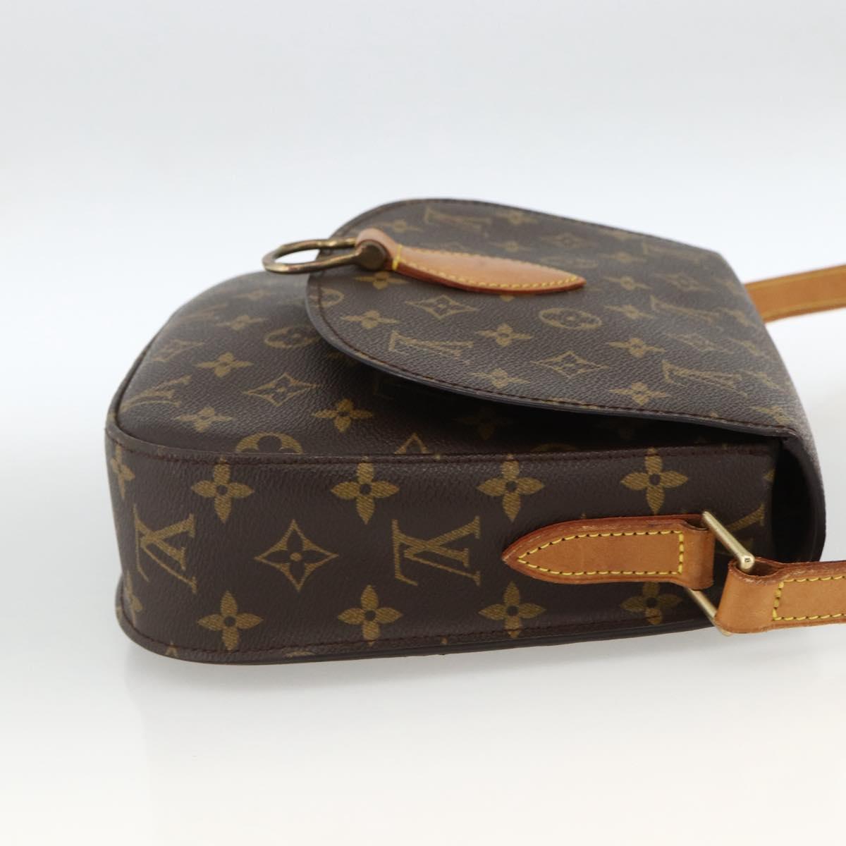 LOUIS VUITTON Monogram Saint Cloud GM Shoulder Bag M51242 LV Auth ep13816