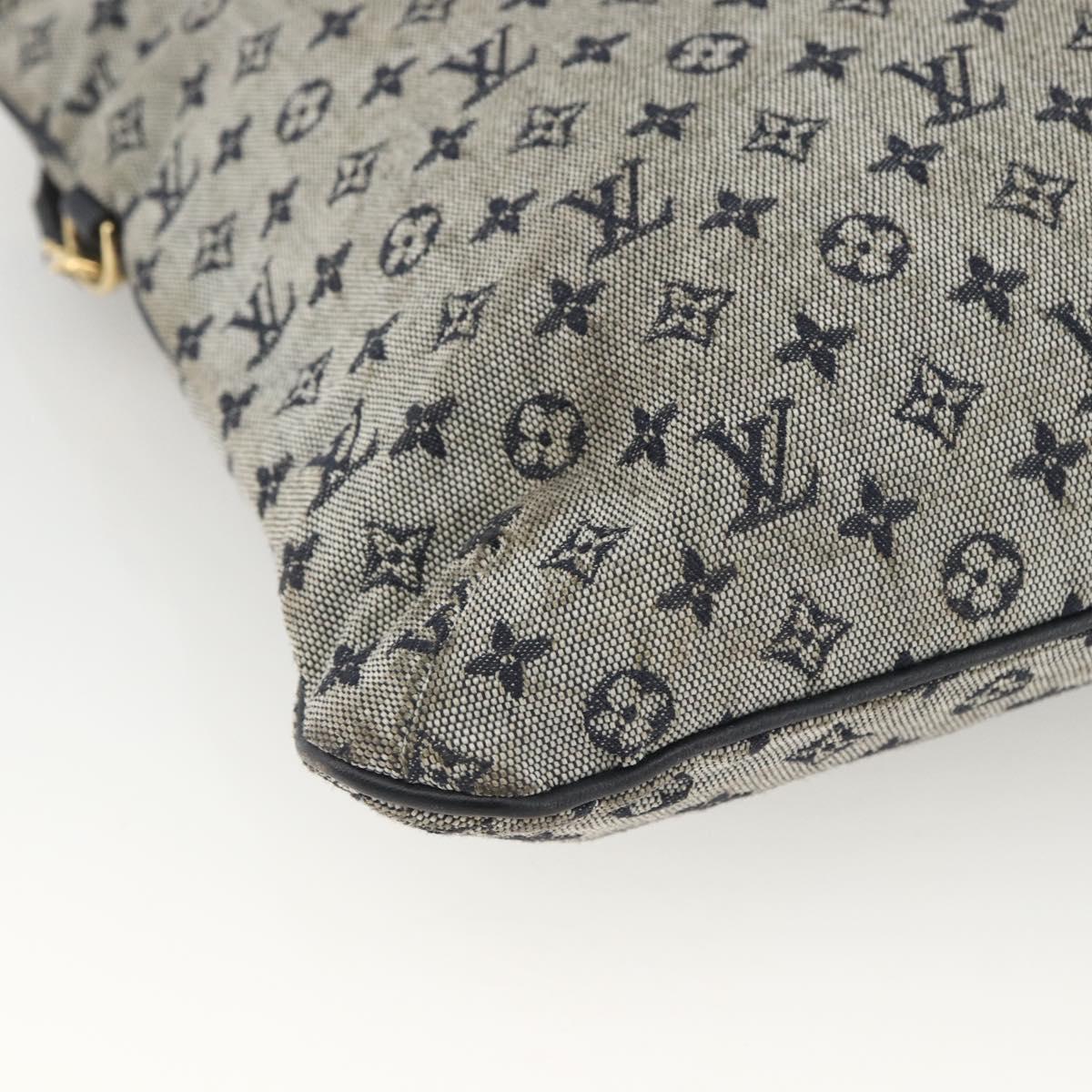 LOUIS VUITTON Monogram Mini Franテァoise Tote Bag 2way Blue M92208 LV Auth ep13818