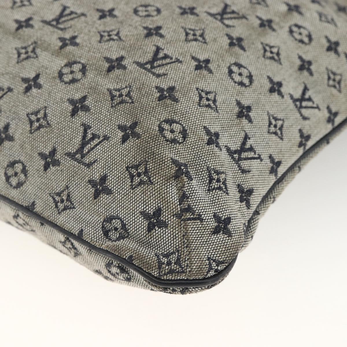 LOUIS VUITTON Monogram Mini Franテァoise Tote Bag 2way Blue M92208 LV Auth ep13818