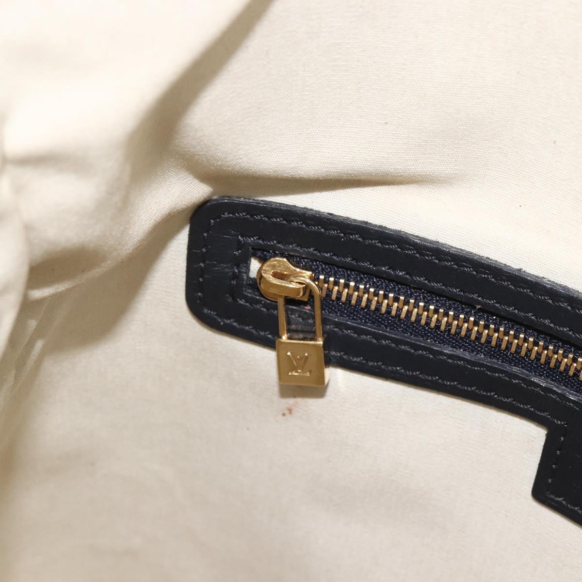 LOUIS VUITTON Monogram Mini Franテァoise Tote Bag 2way Blue M92208 LV Auth ep13818
