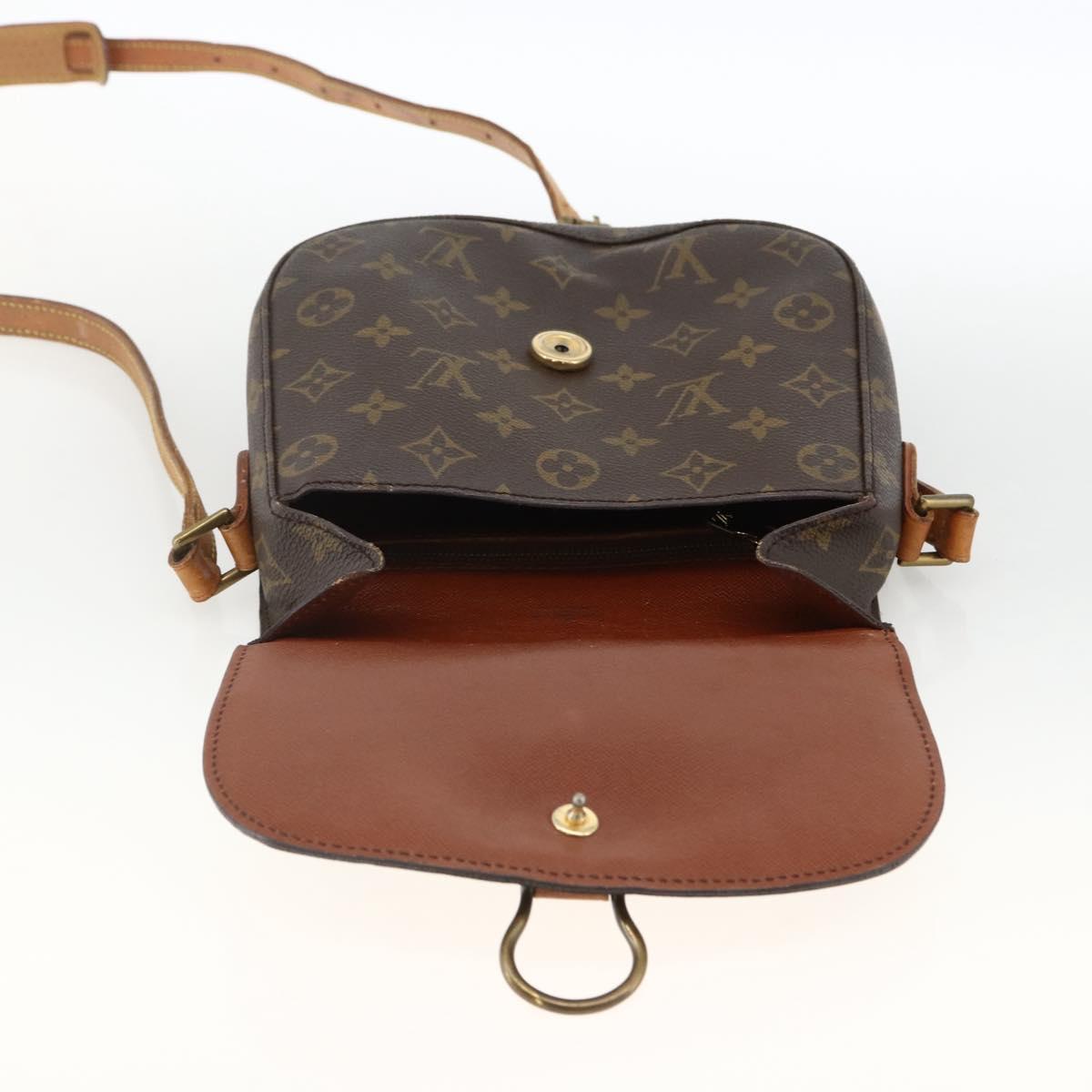 LOUIS VUITTON Monogram Saint Cloud MM Shoulder Bag M51243 LV Auth ep13830