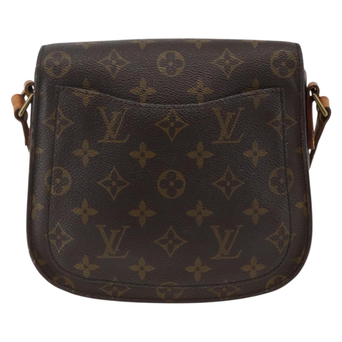 LOUIS VUITTON Monogram Saint Cloud MM Shoulder Bag M51243 LV Auth ep13830