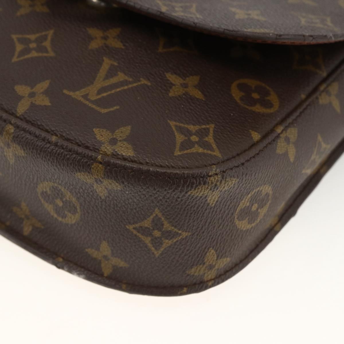LOUIS VUITTON Monogram Saint Cloud MM Shoulder Bag M51243 LV Auth ep13833