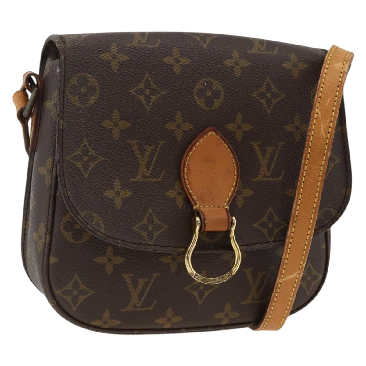 LOUIS VUITTON Monogram Saint Cloud MM Shoulder Bag M51243 LV Auth ep13833