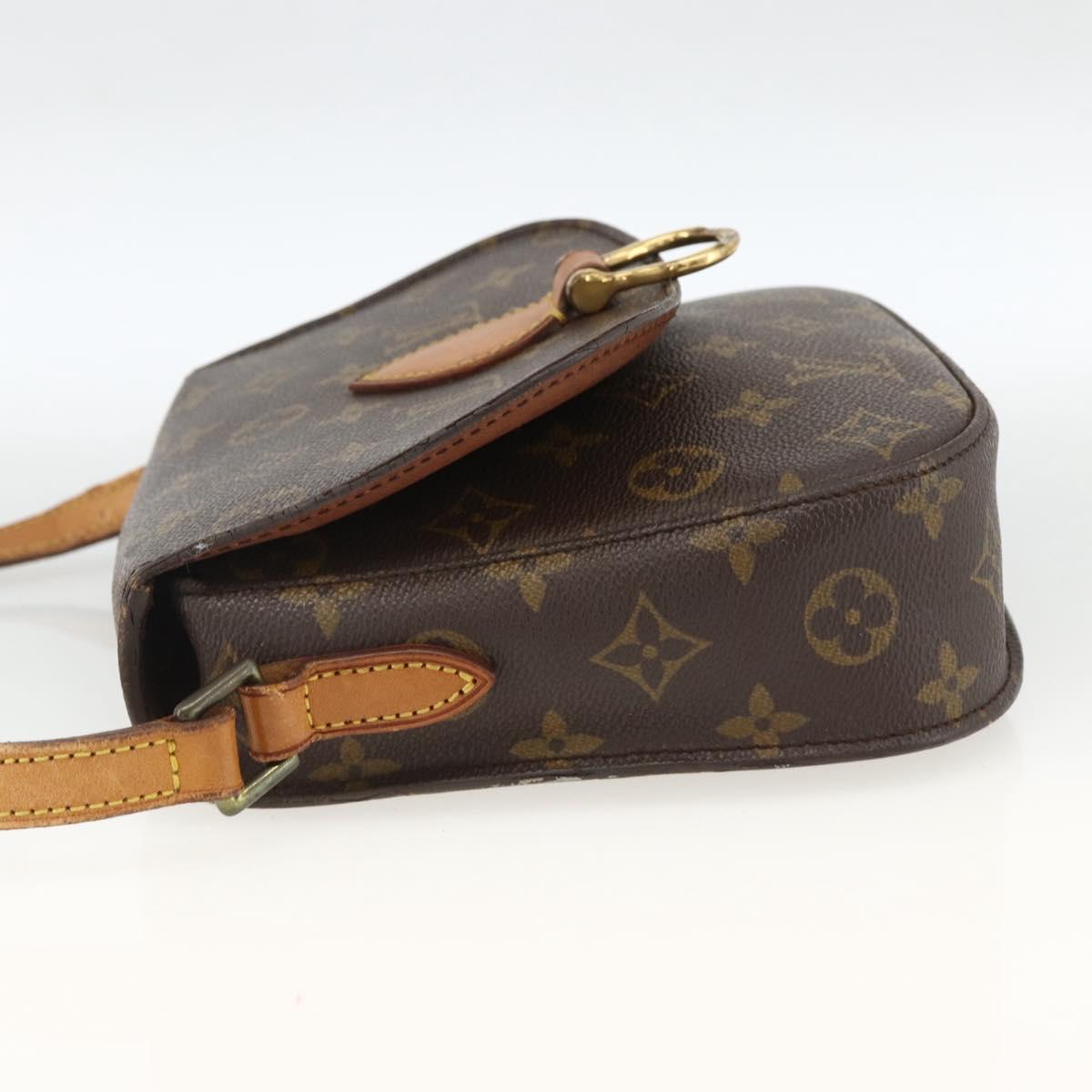 LOUIS VUITTON Monogram Saint Cloud MM Shoulder Bag M51243 LV Auth ep13833