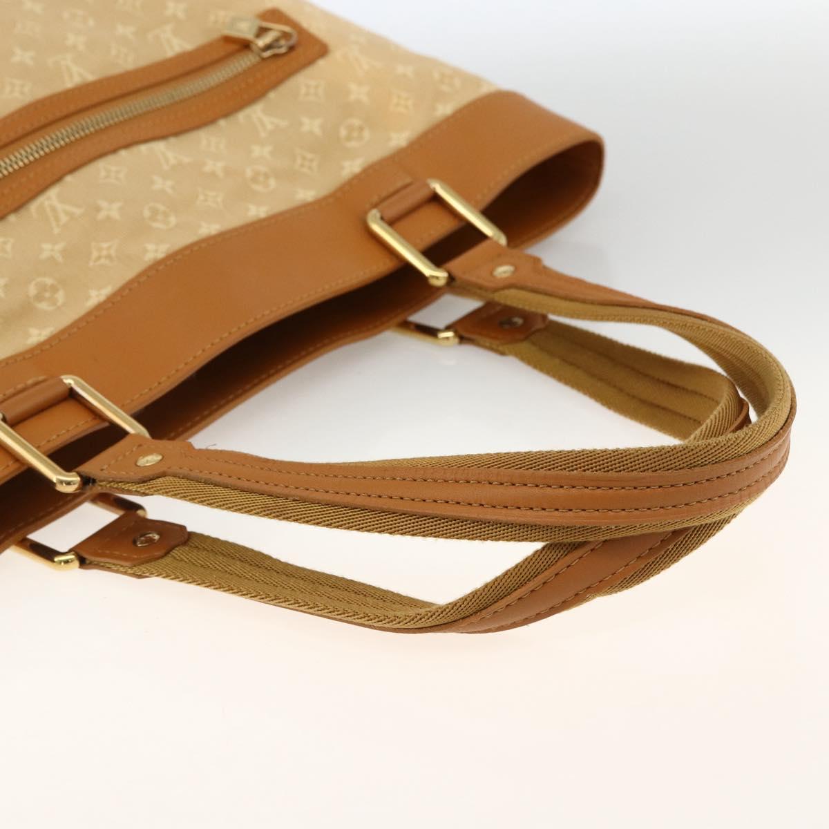 LOUIS VUITTON Monogram Mini Lucille PM Hand Bag Beige M92684 LV Auth ep13835A