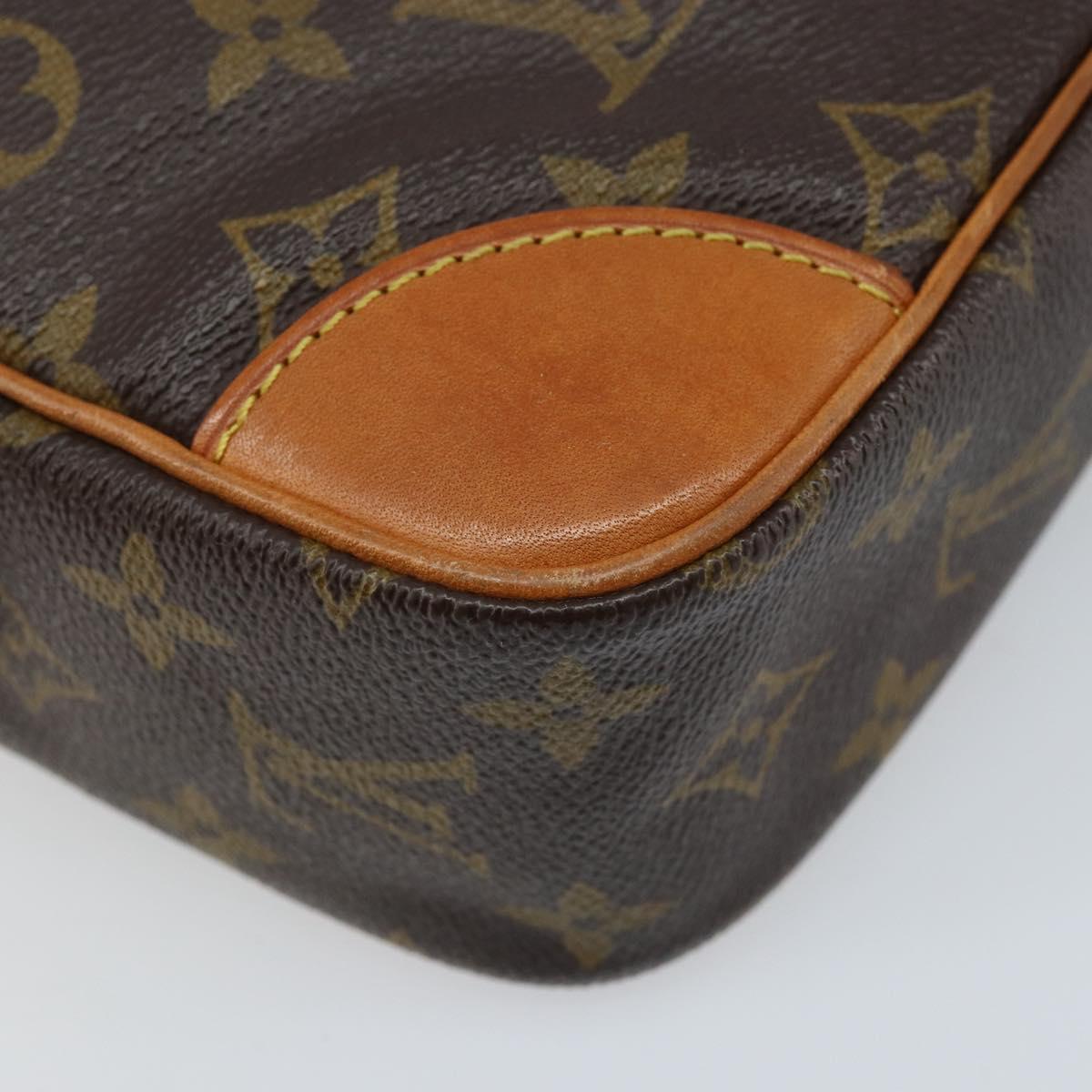 LOUIS VUITTON Monogram Compiegne 28 Clutch Bag M51845 LV Auth ep13837