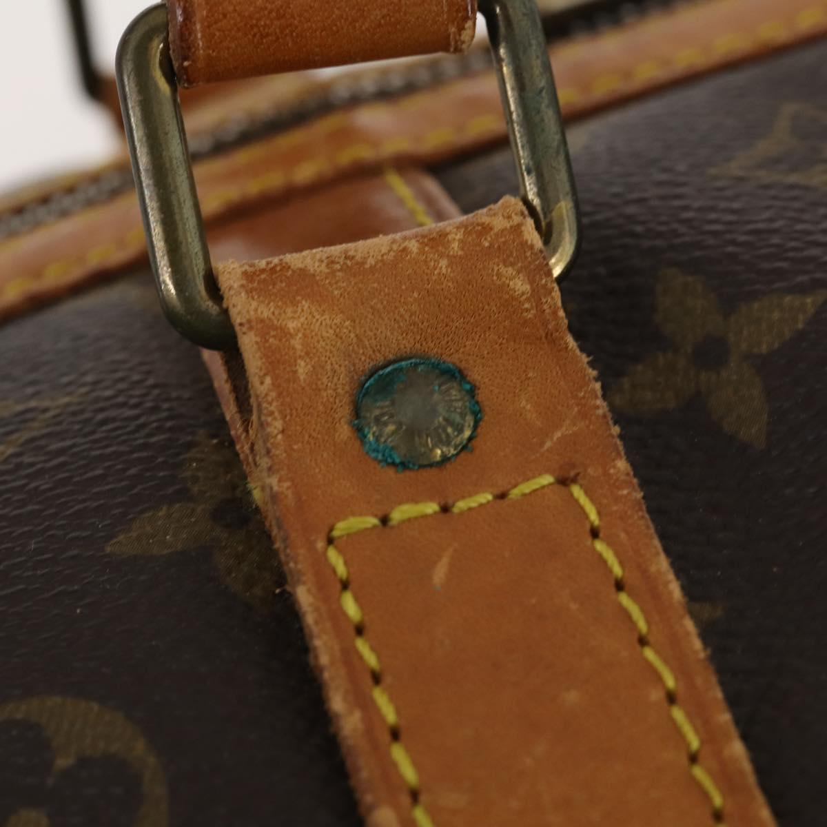 LOUIS VUITTON Monogram Sac Souple 55 Boston Bag M41622 LV Auth ep13844