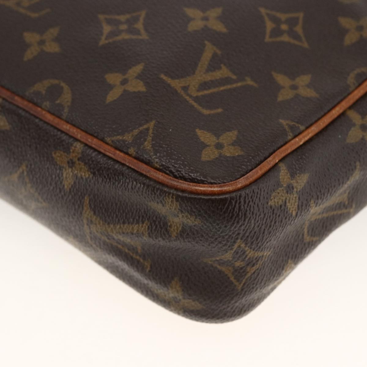 LOUIS VUITTON Monogram Compiegne 23 Clutch Bag M51847 LV Auth ep13850
