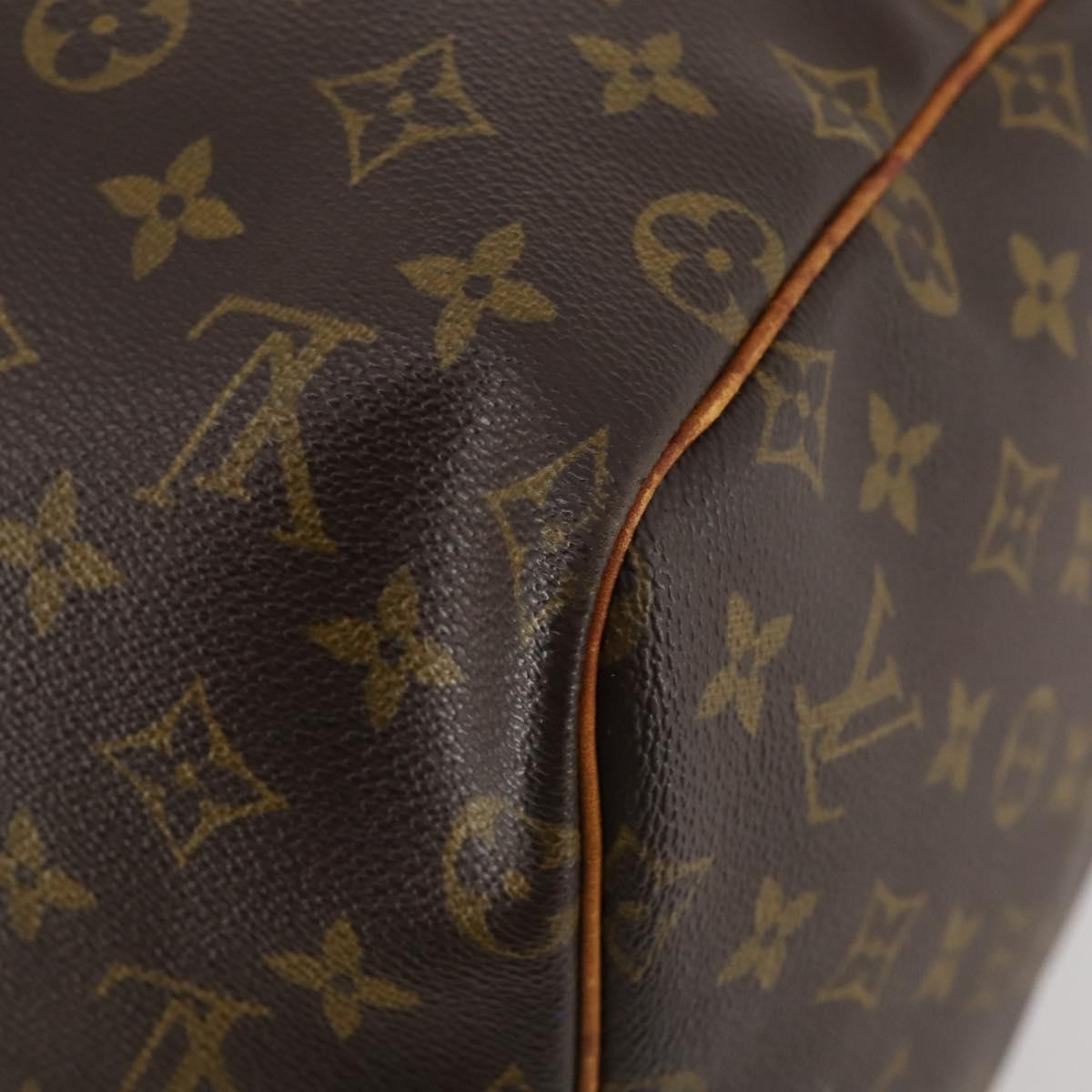 LOUIS VUITTON Monogram Keepall 55 Boston Bag M41424 LV Auth ep13859
