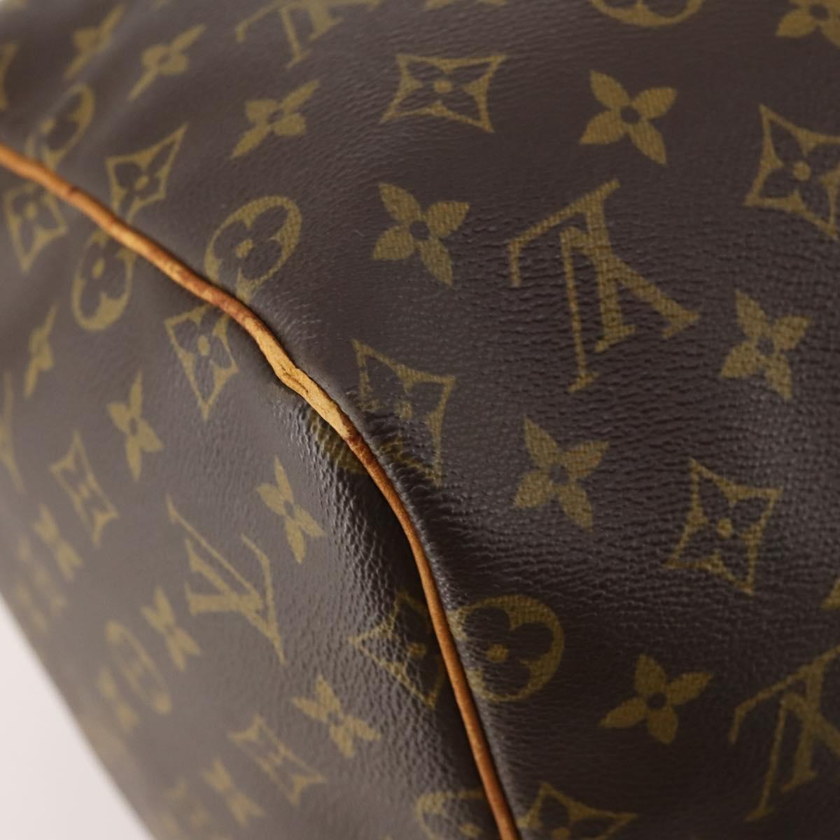 LOUIS VUITTON Monogram Keepall 55 Boston Bag M41424 LV Auth ep13859