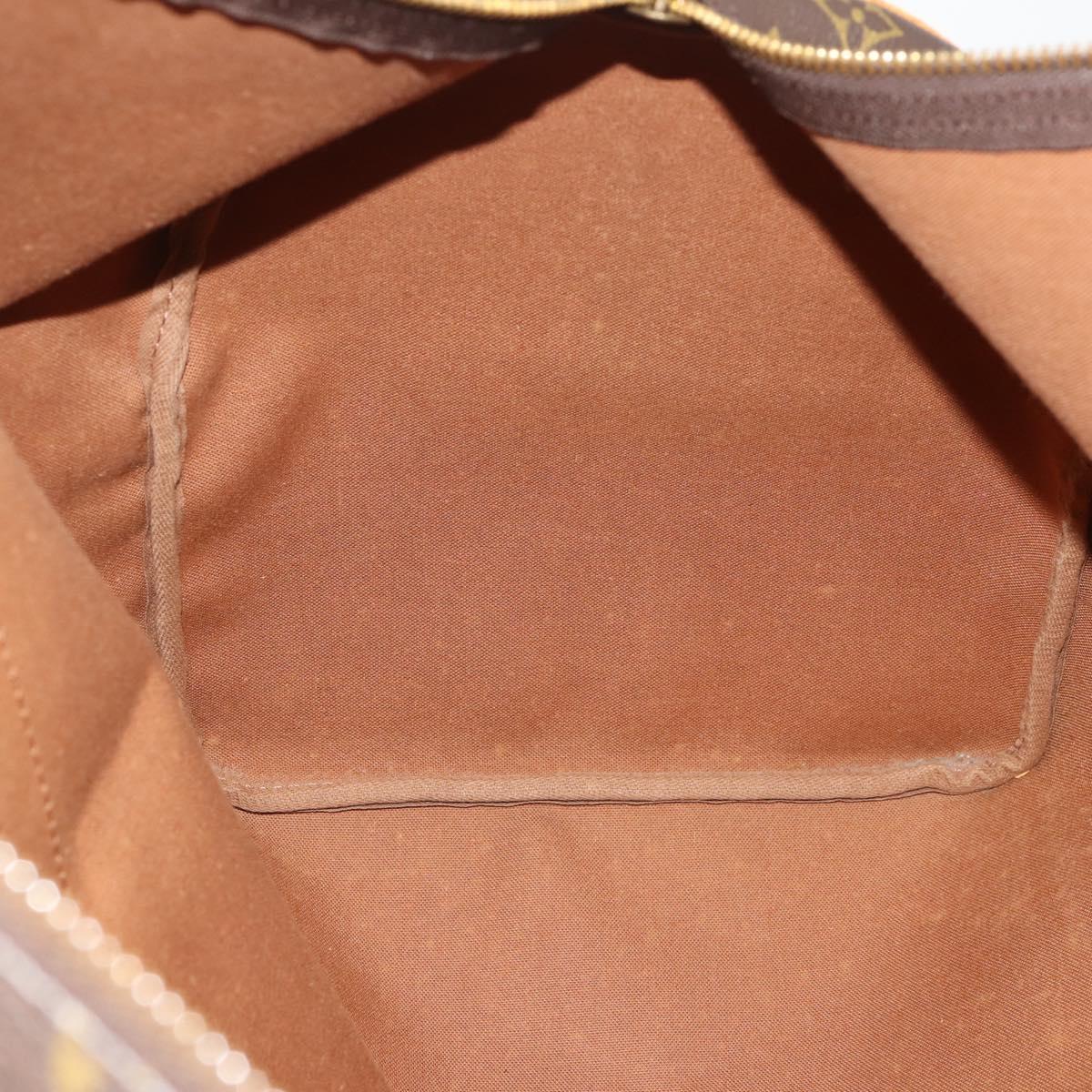 LOUIS VUITTON Monogram Keepall 55 Boston Bag M41424 LV Auth ep13859