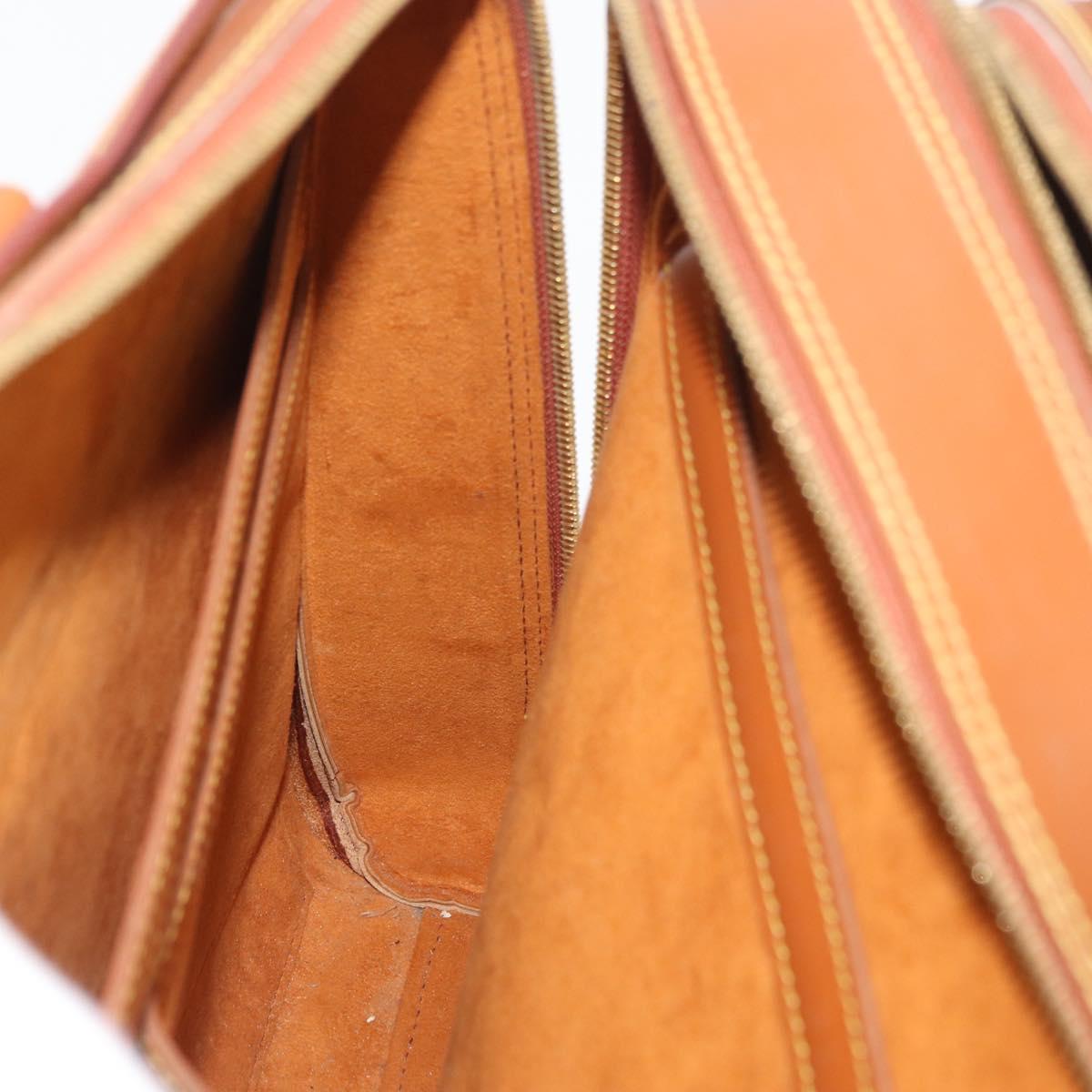 LOUIS VUITTON Epi Sorbonne Hand Bag Zipangu Gold M54518 LV Auth ep13869