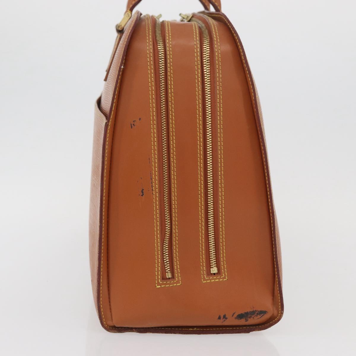 LOUIS VUITTON Epi Sorbonne Hand Bag Zipangu Gold M54518 LV Auth ep13869