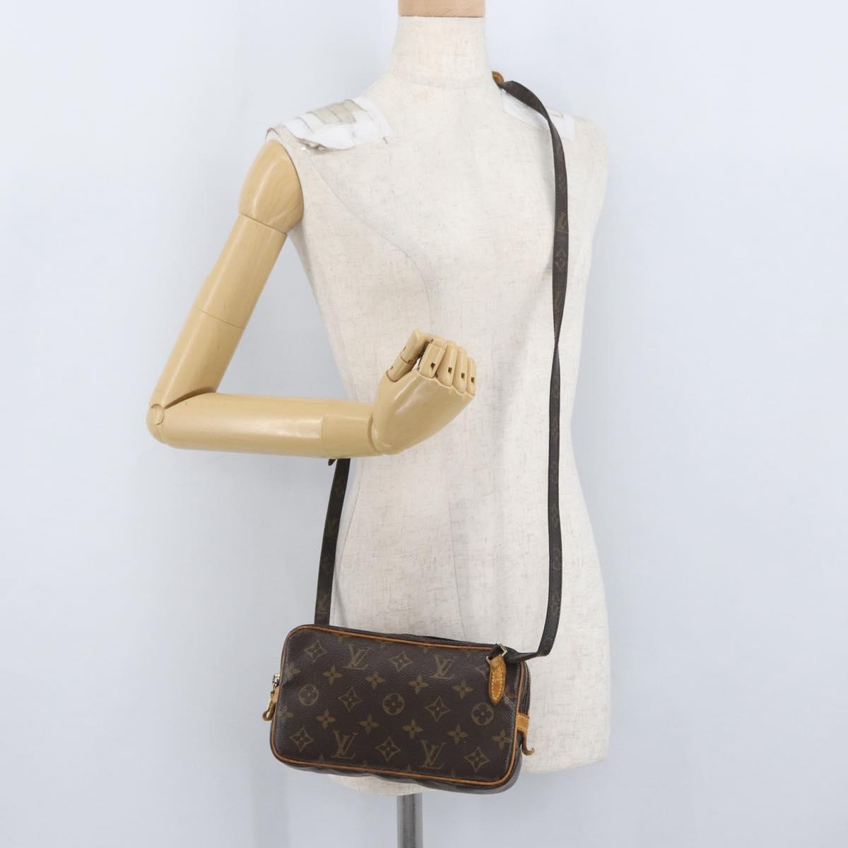 LOUIS VUITTON Monogram Marly Bandouliere Shoulder Bag M51828 LV Auth ep13885