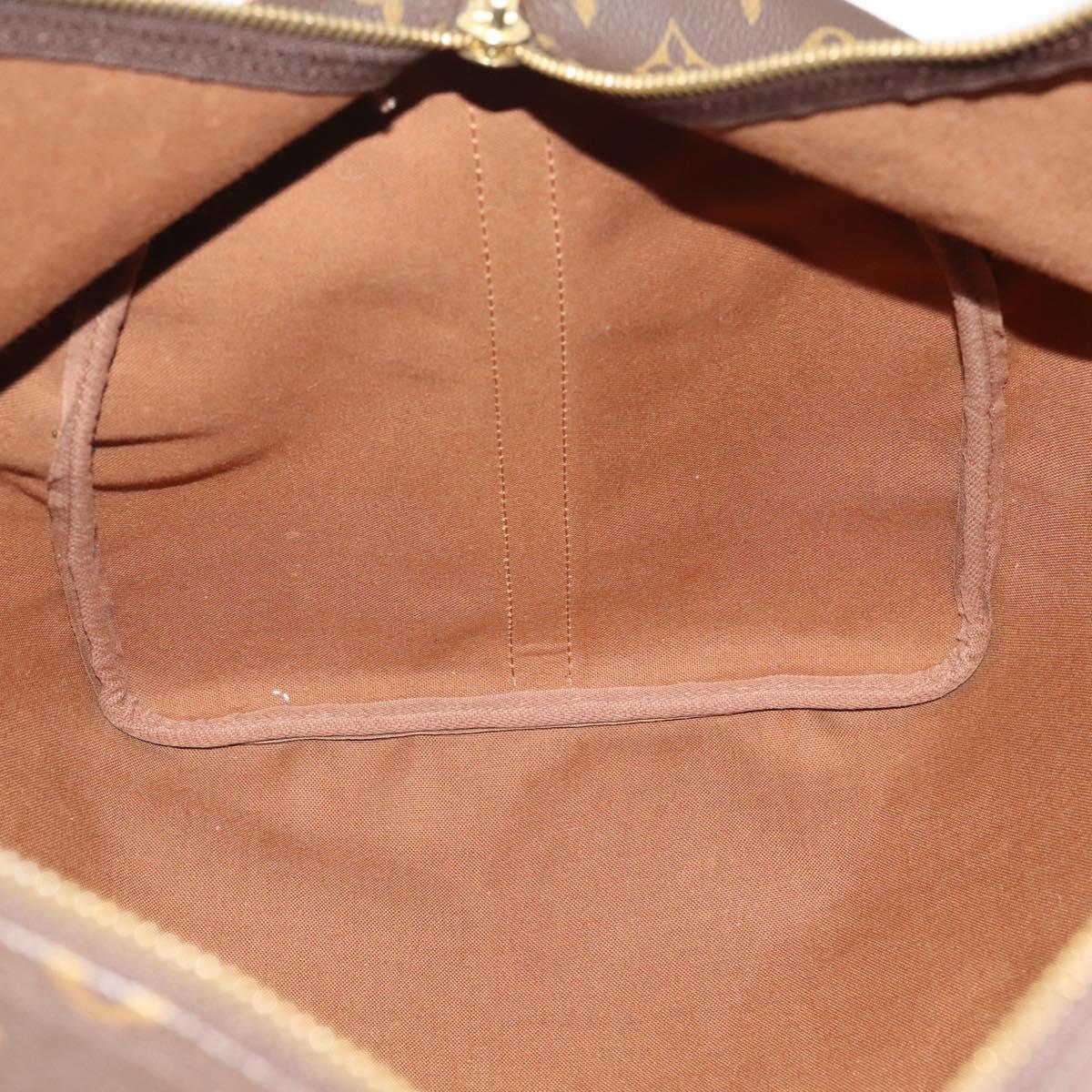LOUIS VUITTON Monogram Keepall Bandouliere 60 Boston Bag M41412 LV Auth ep13887