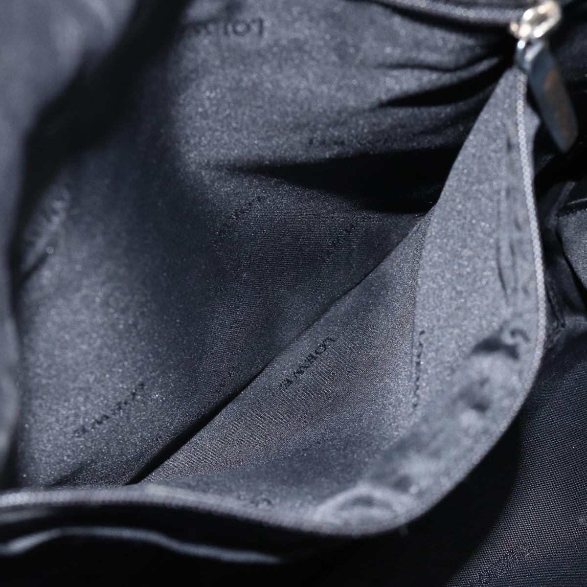 LOEWE Shoulder Bag Leather Black Auth ep13912