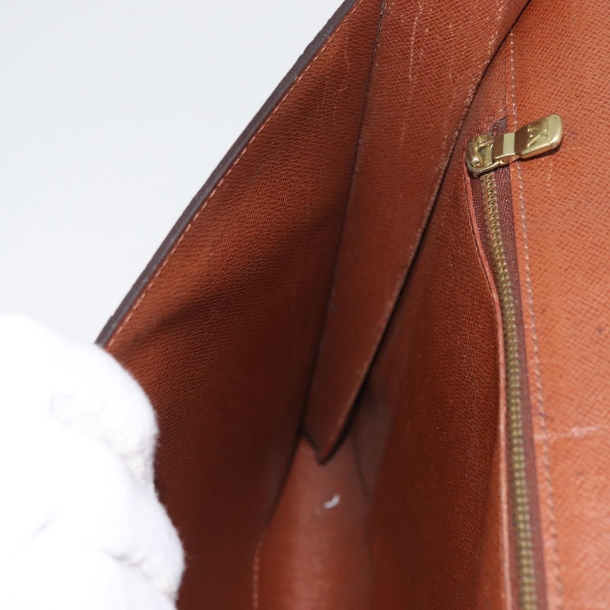 LOUIS VUITTON Monogram Porte Envelope Clutch Bag M51801 LV Auth ep13920